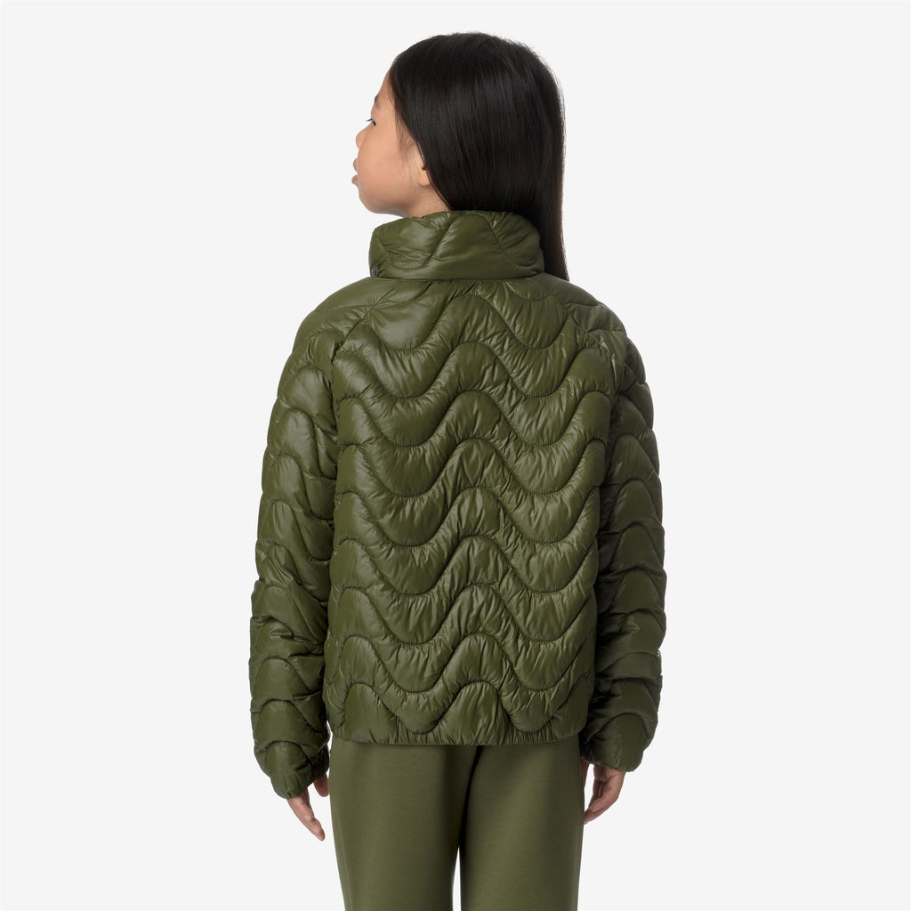 Jackets_GIRL_P. SOJENNE QUILTED WARM_Short_Green Cypress - Commercial 6