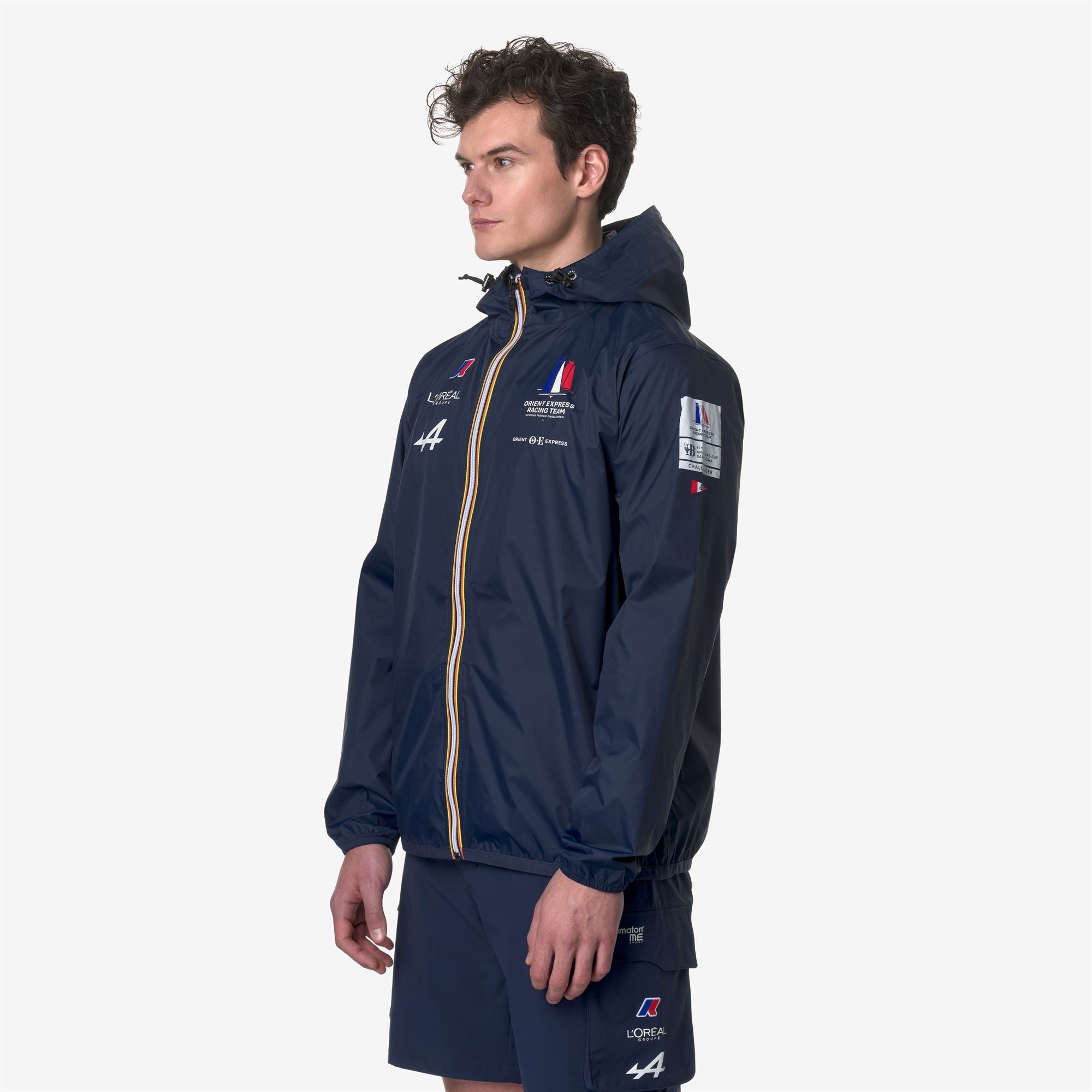 Jackets_UNISEX_LE VRAI 3.0 CLAUDE ORIENT EXPRESS TEAM AC_Mid_Blue Dress - Commercial 5