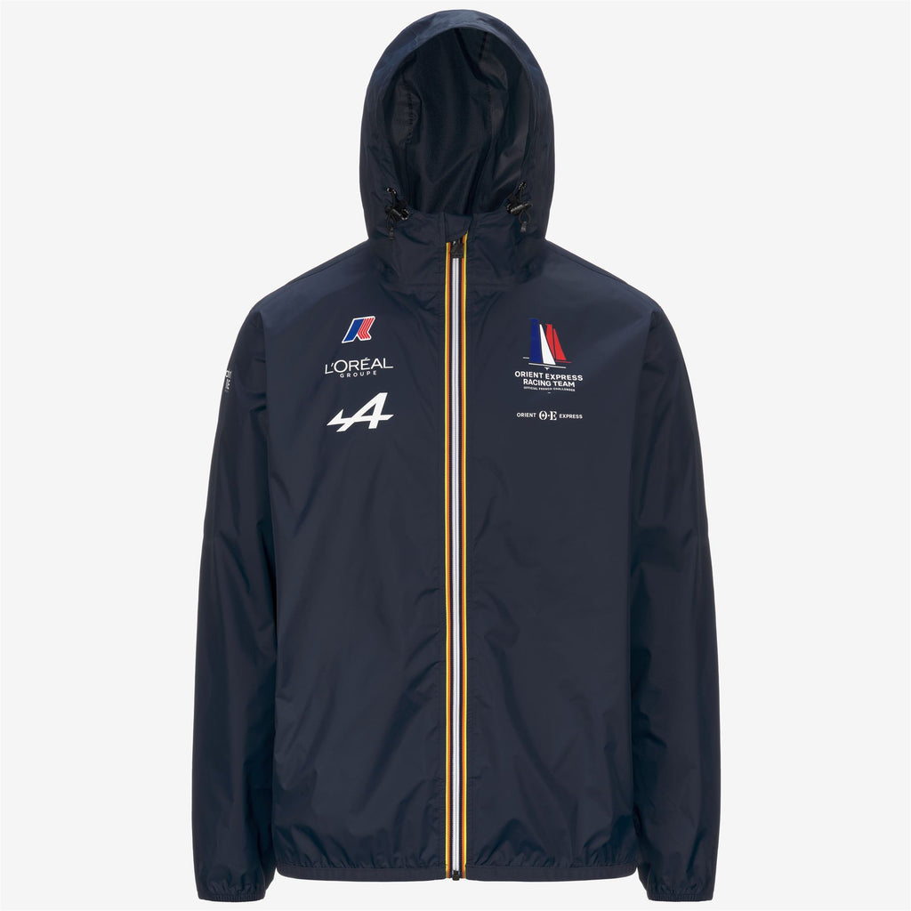 Jackets_UNISEX_LE VRAI 3.0 CLAUDE ORIENT EXPRESS TEAM AC_Mid_Blue Dress - Commercial 1
