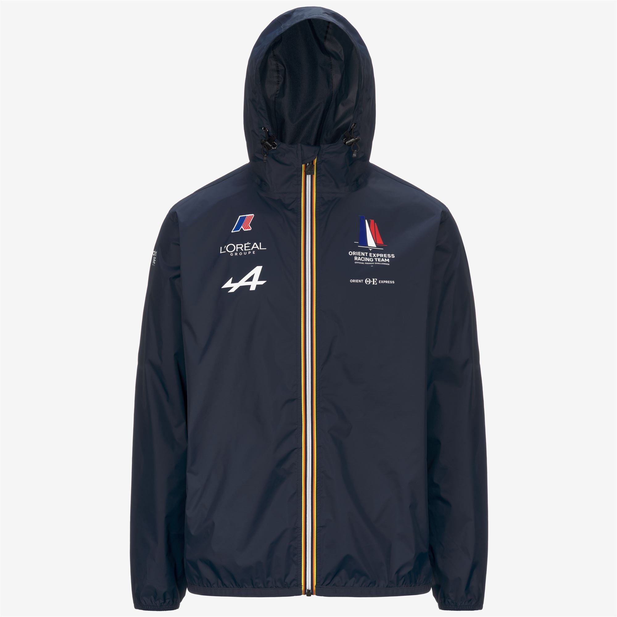 Jackets_UNISEX_LE VRAI 3.0 CLAUDE ORIENT EXPRESS TEAM AC_Mid_Blue Dress - Commercial 1