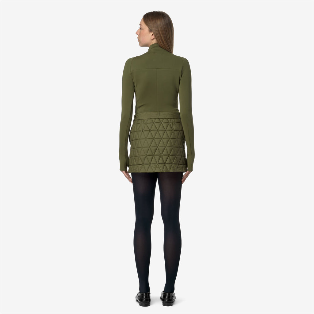 Skirts_WOMAN_MINIKI TECH THERMO LIGHT_Short_Green Winter - Commercial 6