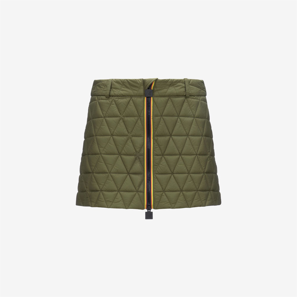 Skirts_WOMAN_MINIKI TECH THERMO LIGHT_Short_Green Winter - Commercial 1