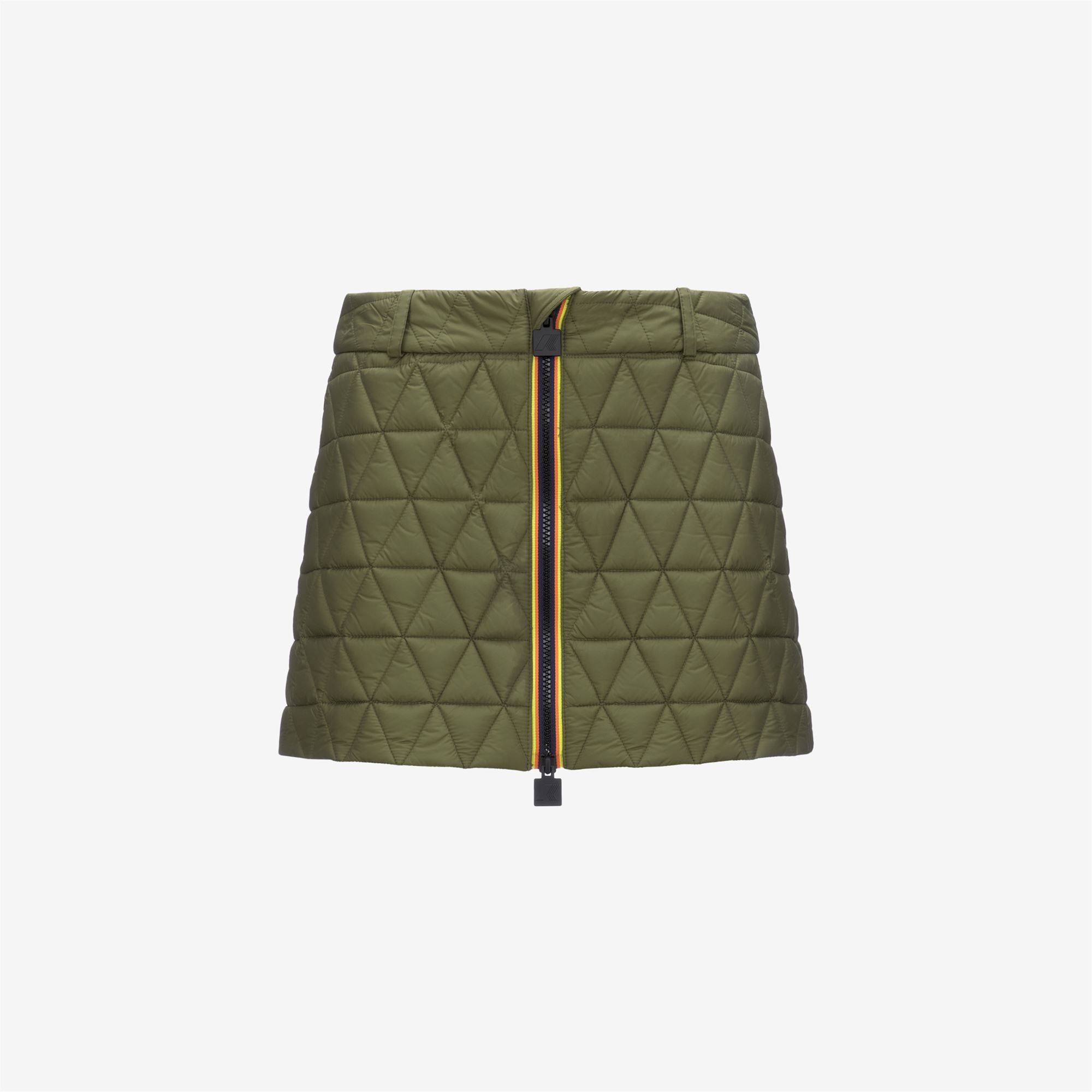 Skirts_WOMAN_MINIKI TECH THERMO LIGHT_Short_Green Winter - Commercial 1