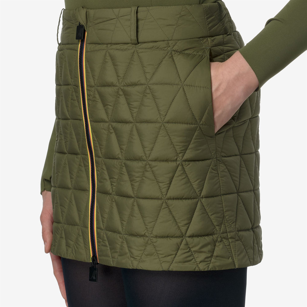 Skirts_WOMAN_MINIKI TECH THERMO LIGHT_Short_Green Winter - Commercial 7