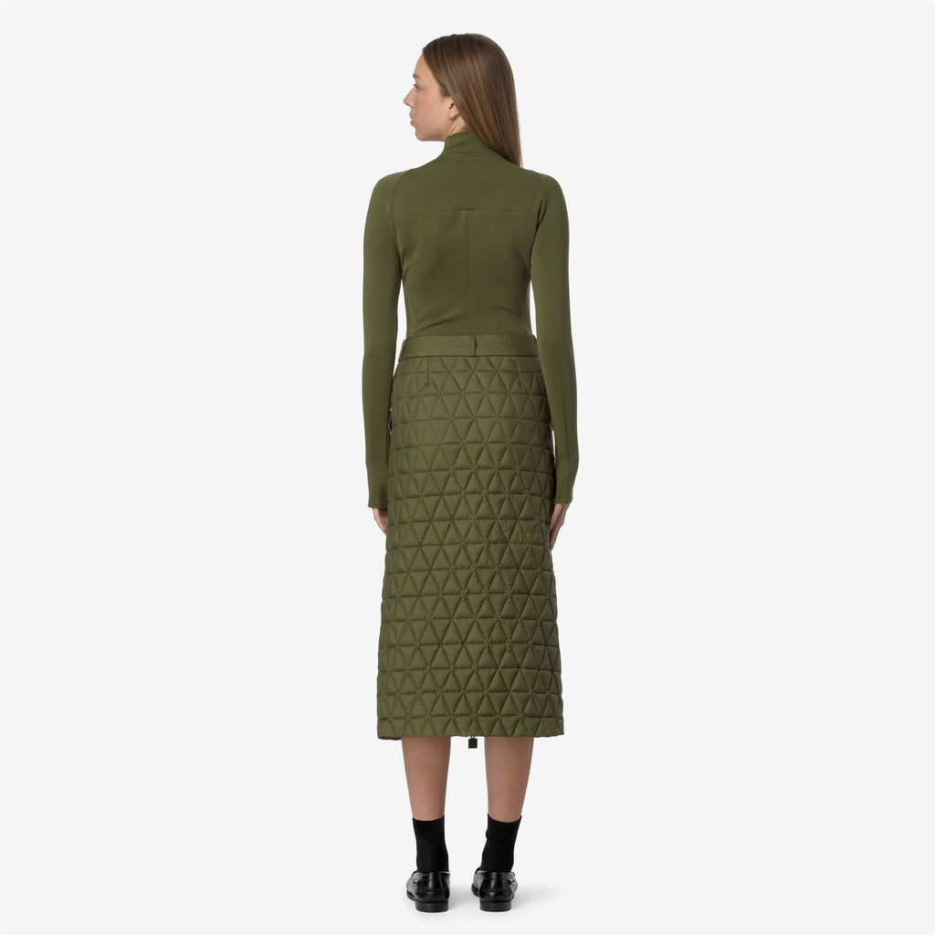 Skirts_WOMAN_MARALIE TECH THERMO LIGHT_Long_Green Winter - Commercial 6