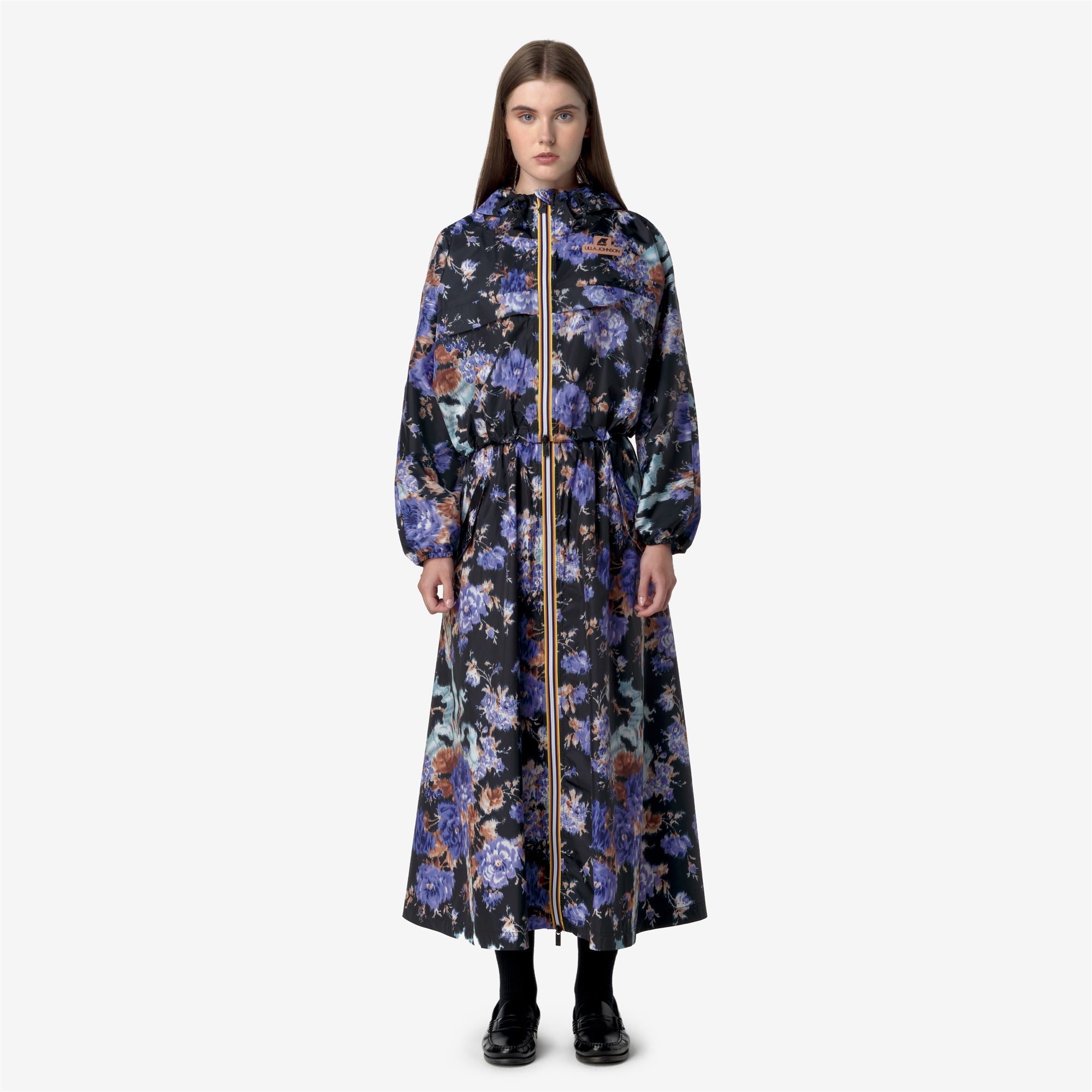 Skirts_WOMAN_RHEA GRAPHIC UJ_Long_Cobalt - Commercial 4