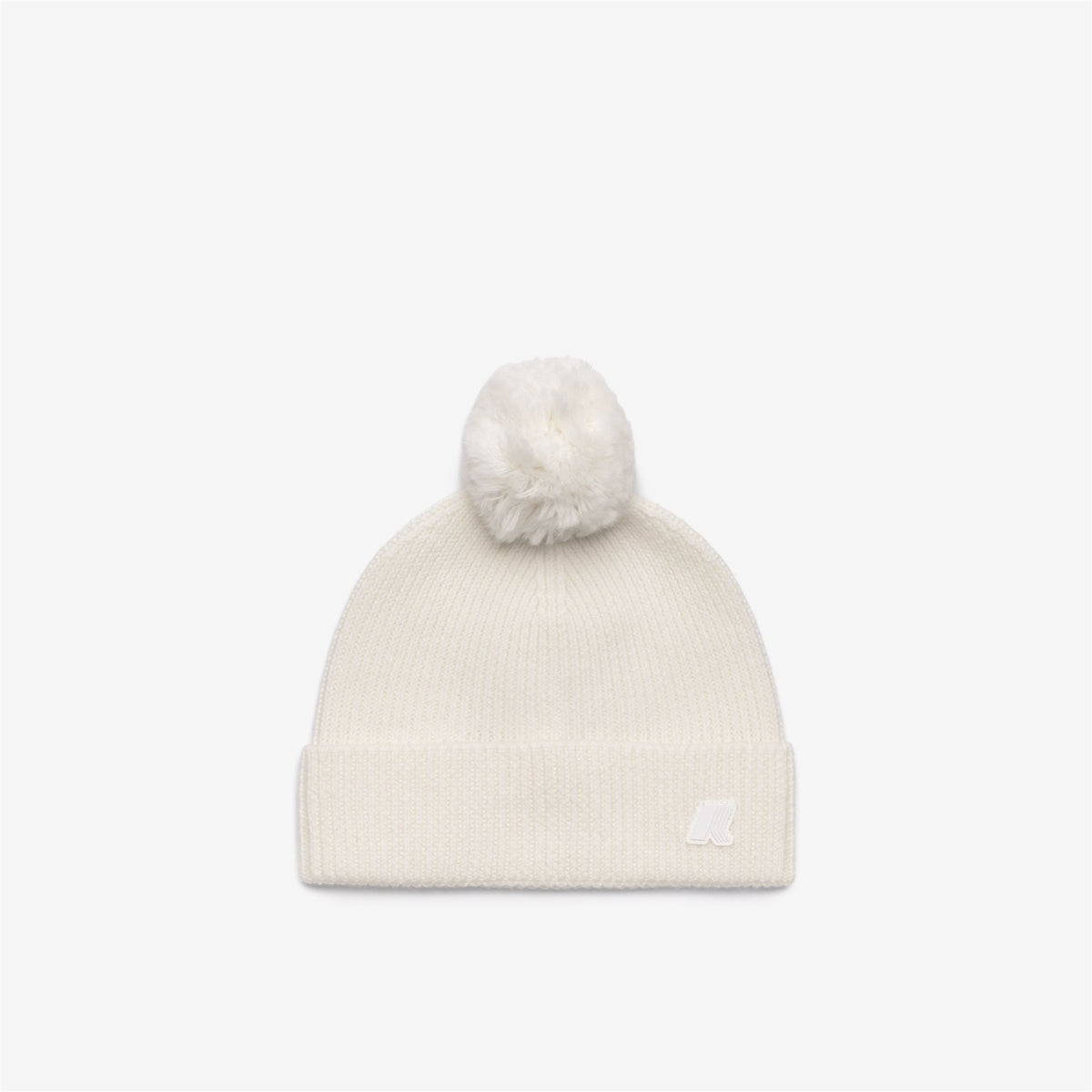 Headwear_Unisex_VINCIENNE CARDIGAN STITCH WOOL_Hat_White Natural - Commercial 1