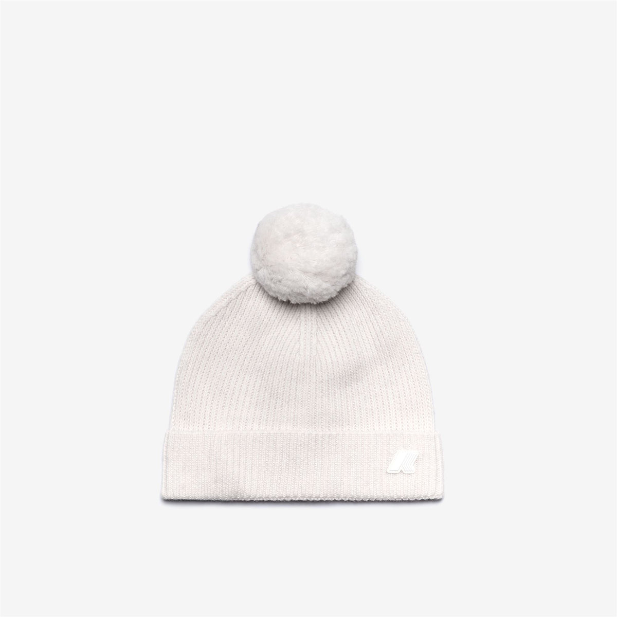 Headwear_UNISEX_VINCIENNE CARDIGAN STITCH WOOL_Hat_White Gardenia Melange - Commercial 1