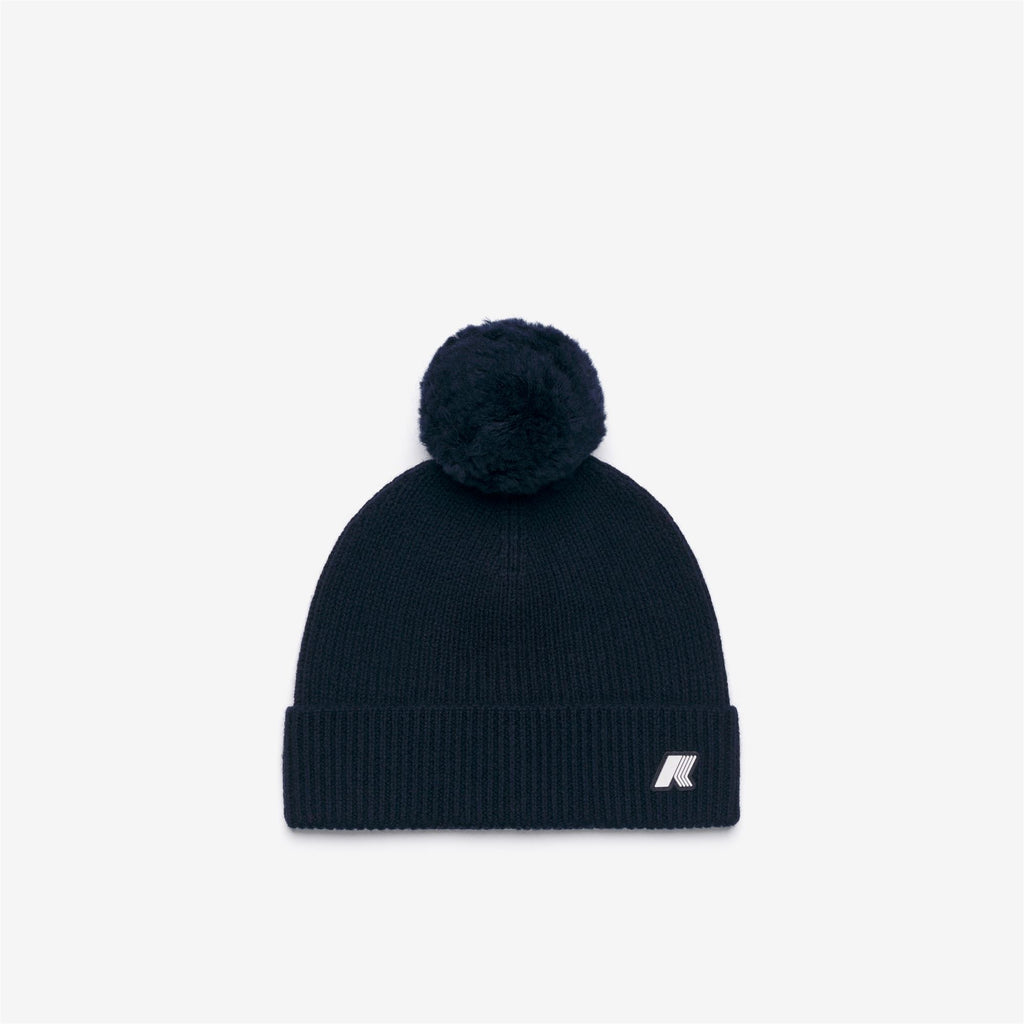 Headwear_Unisex_VINCIENNE CARDIGAN STITCH WOOL_Hat_Blue Depth - Commercial 1