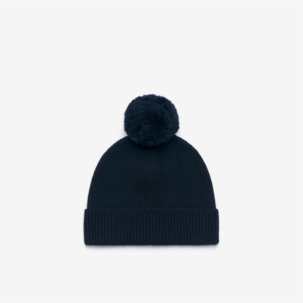 Headwear_Unisex_VINCIENNE CARDIGAN STITCH WOOL_Hat_Blue Depth - Commercial 2