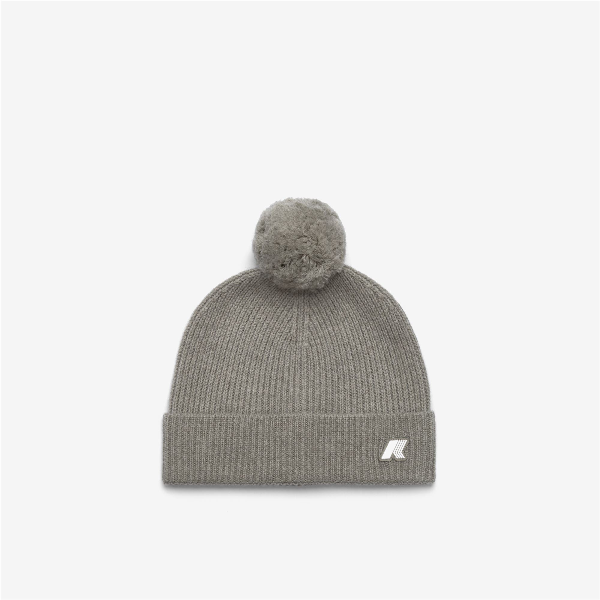 Headwear_UNISEX_VINCIENNE CARDIGAN STITCH WOOL_Hat_Green Oak Melange - Commercial 1