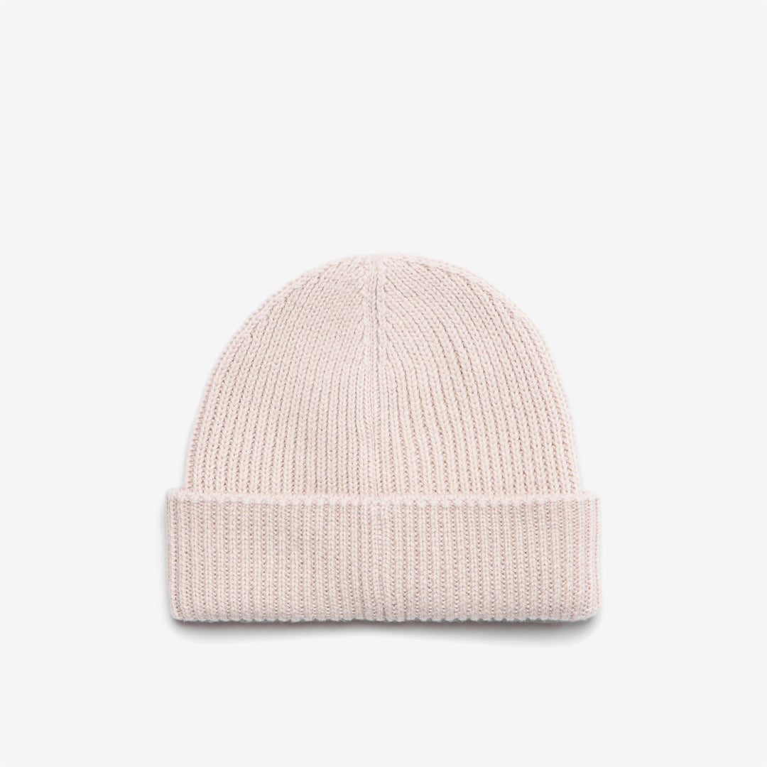 Gorro de invierno unisex gris y blanco para niños con mezcla de lana y algodón main