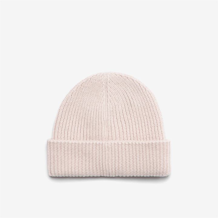 Gorro de invierno unisex gris y blanco para niños con mezcla de lana y algodón 2