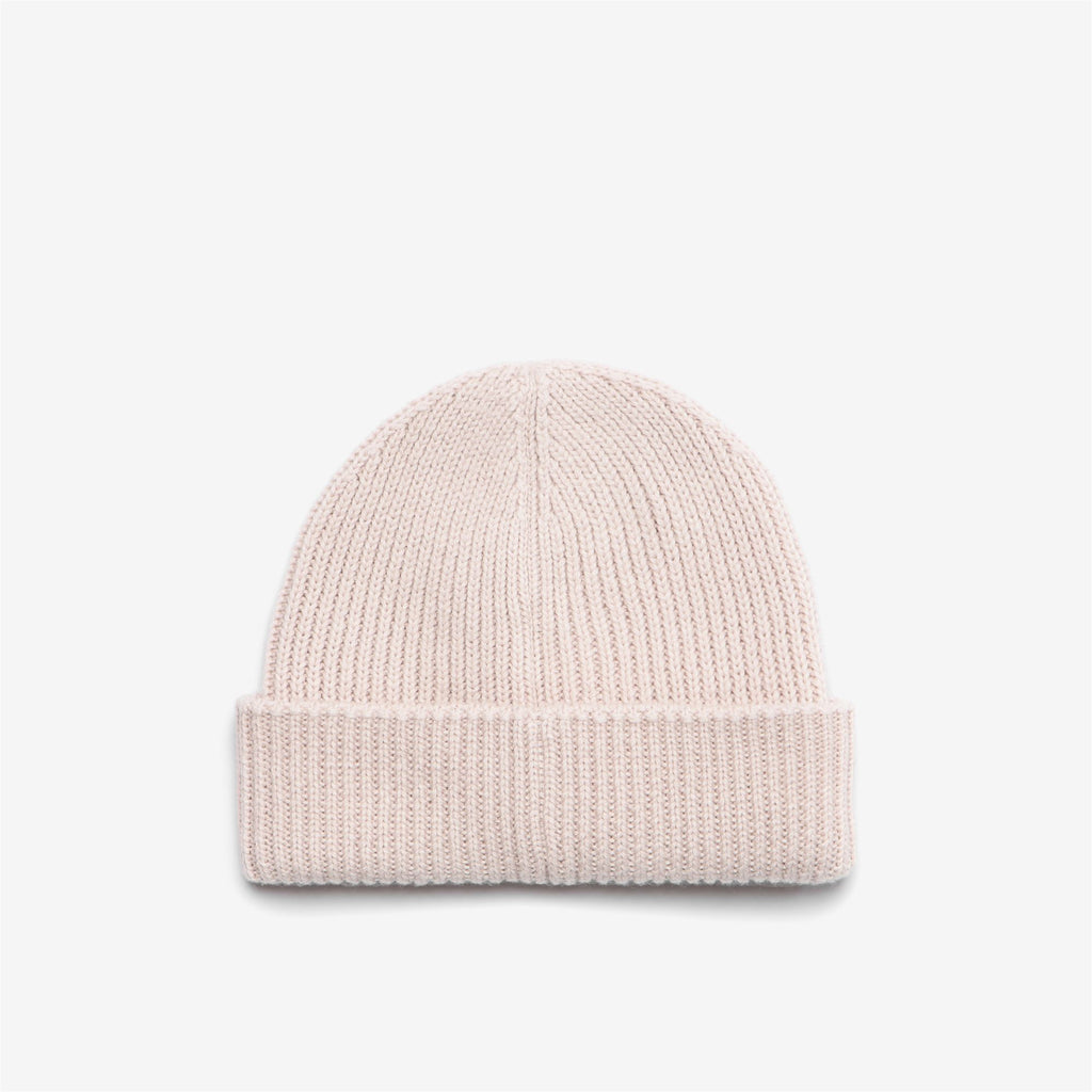 Headwear_KID UNISEX_E. BRICE CARDIGAN STITCH_Hat_White Gardenia Melange - Commercial 2