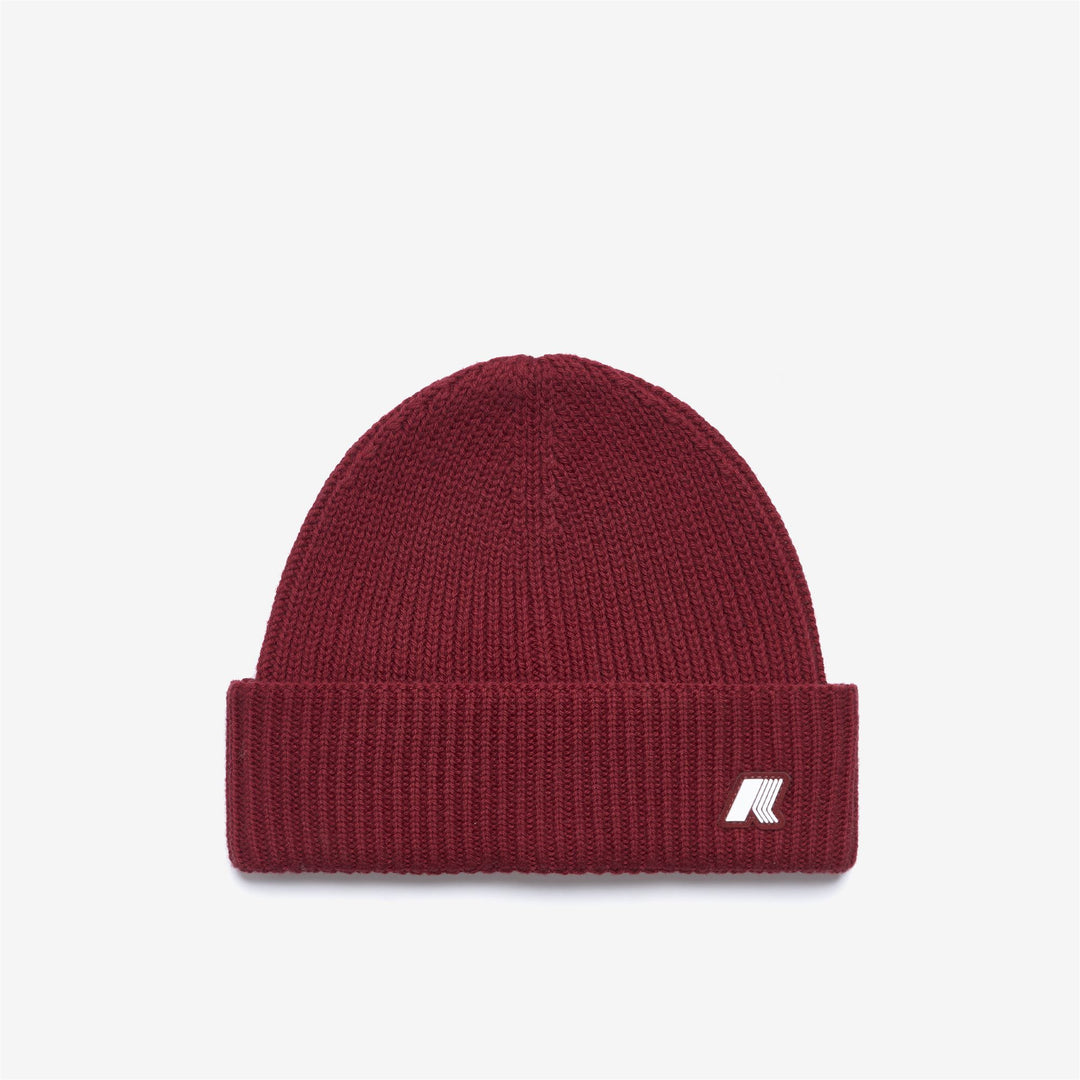 Red unisex Kid's Chunky Knit Winter Beanie Hat 01