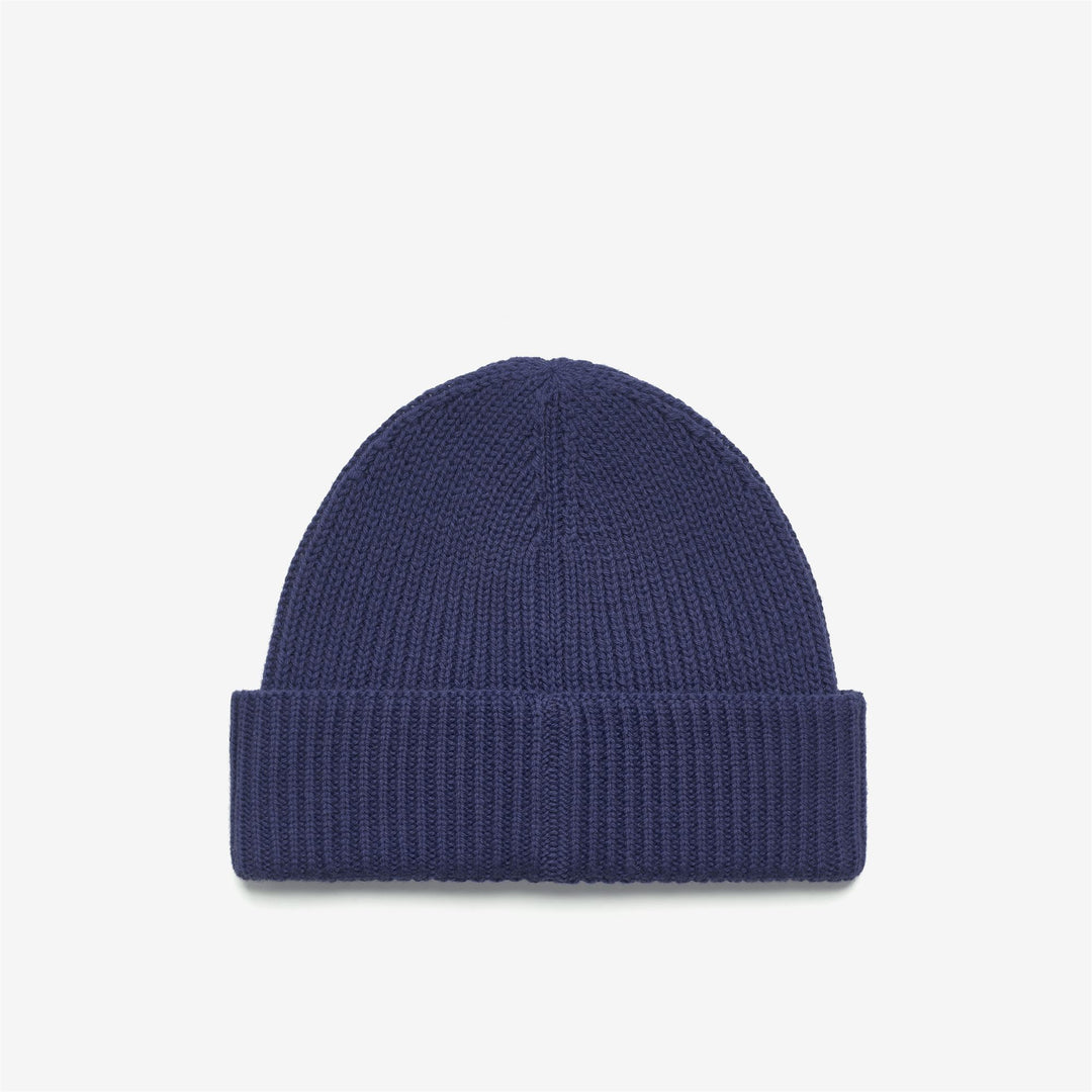 Deep cobalt Kid's Warm Turn-Up Beanie Hat main