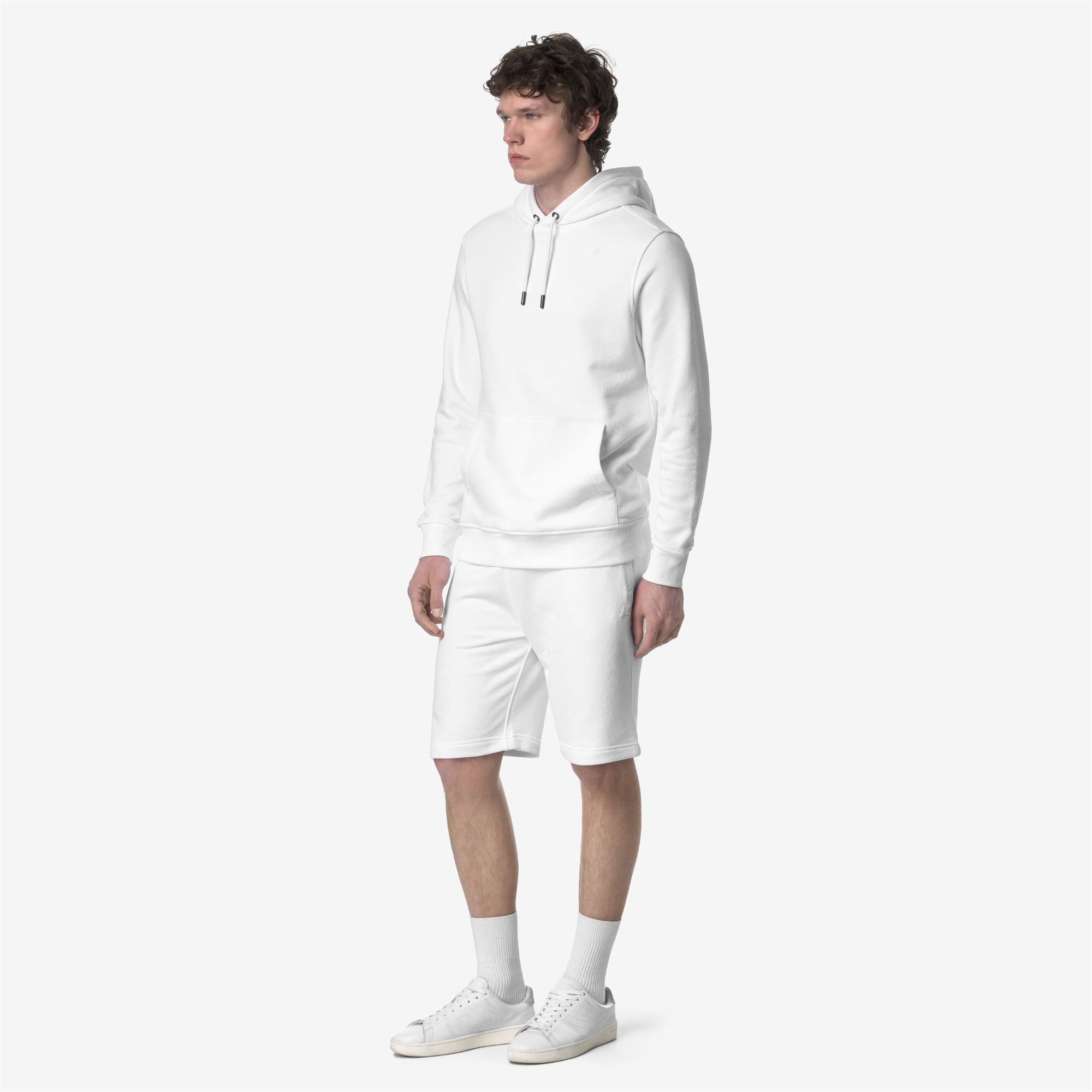 Shorts_MAN_ERIK FRENCH TERRY_Sport Shorts_White - Commercial 5