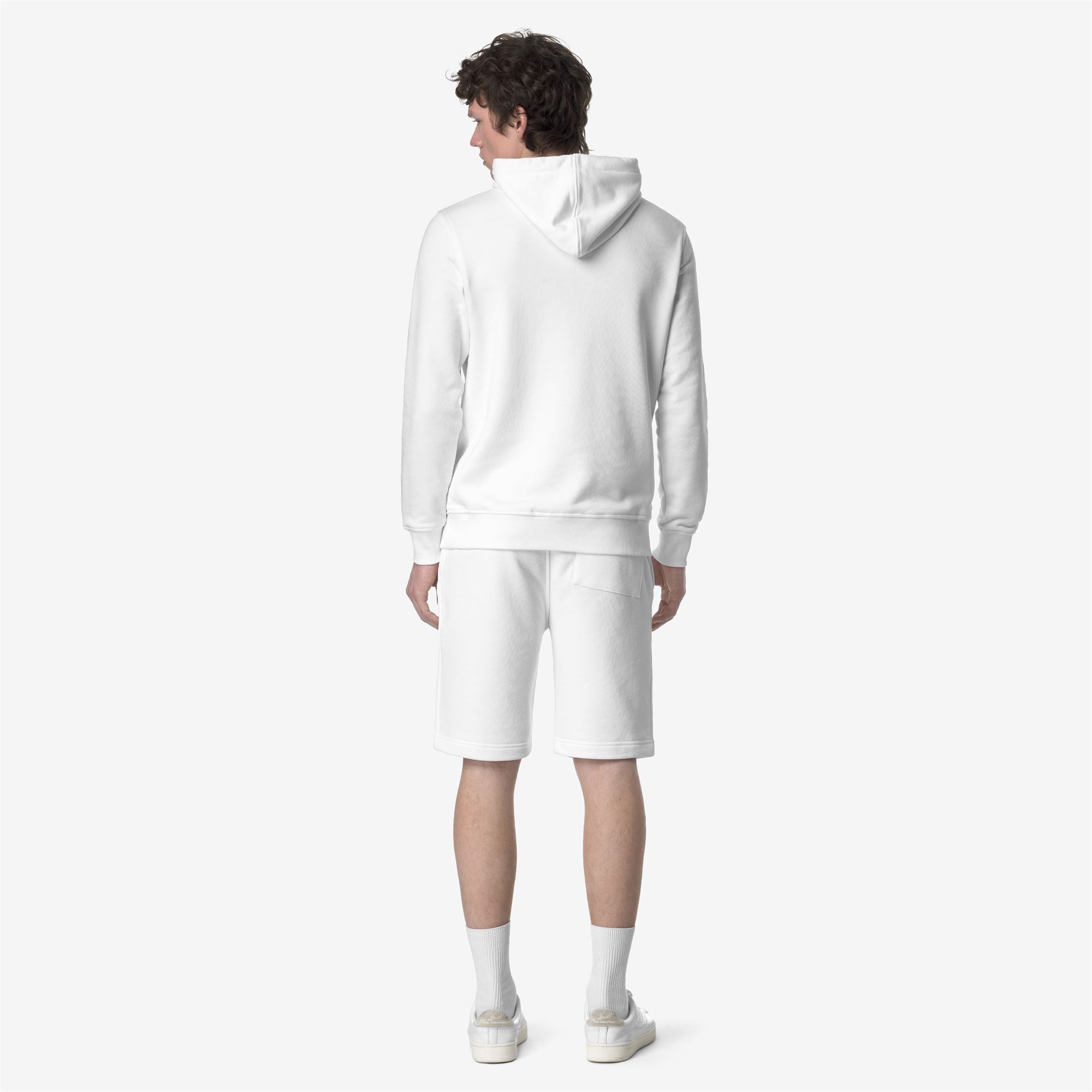 Shorts_MAN_ERIK FRENCH TERRY_Sport Shorts_White - Commercial 6