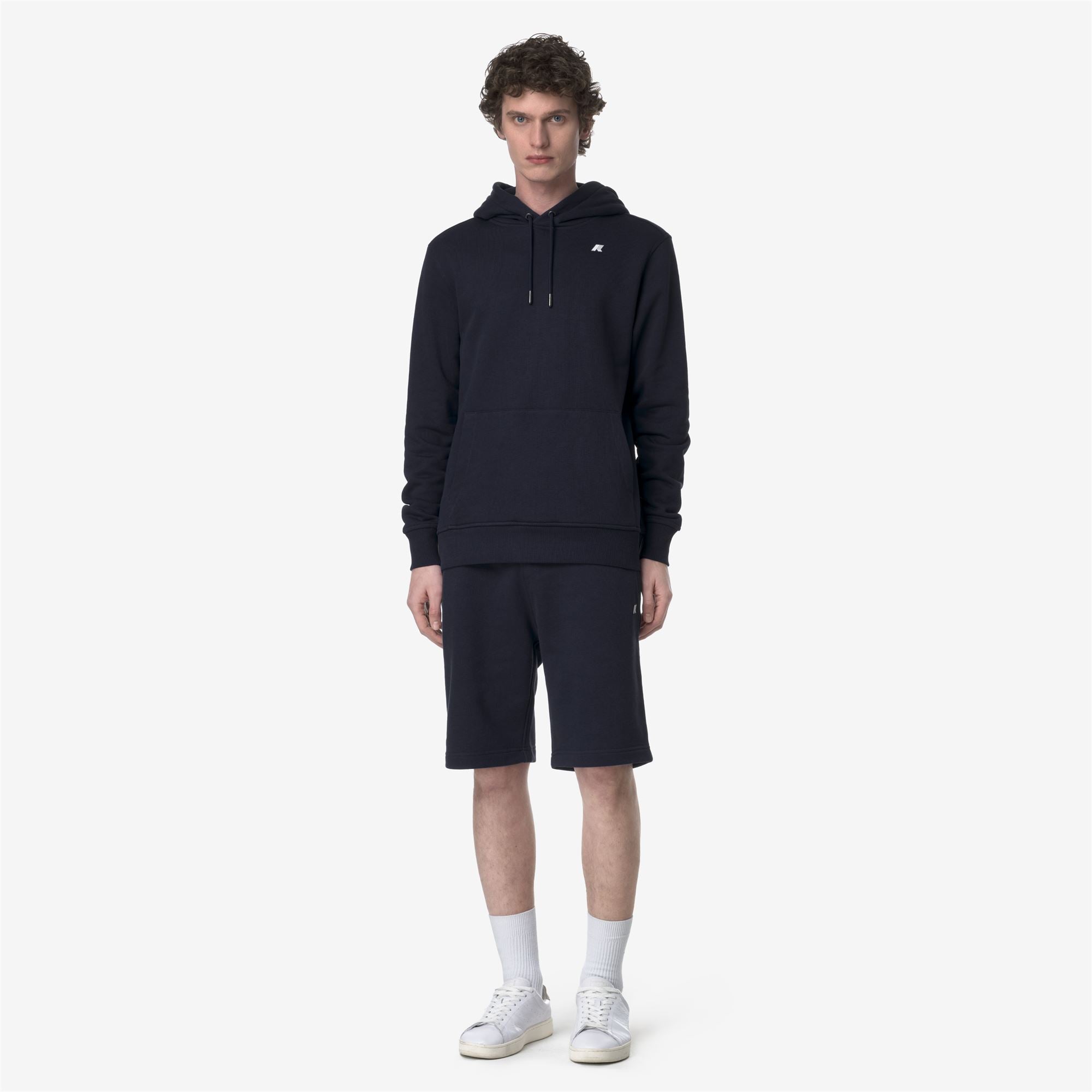 Shorts_MAN_ERIK FRENCH TERRY_Sport Shorts_Blue Depth - Commercial 4