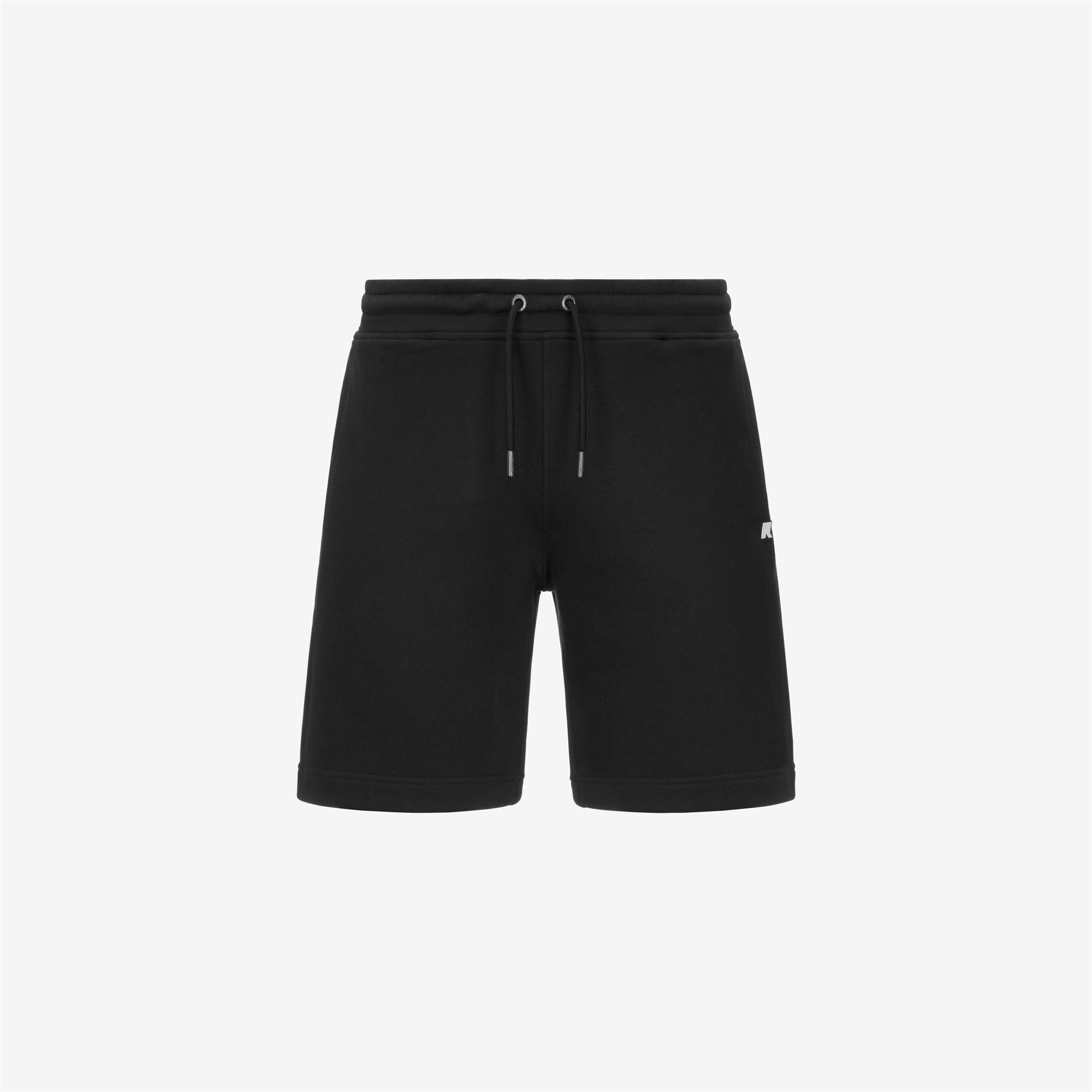 Shorts_MAN_ERIK FRENCH TERRY_Sport Shorts_Black Pure - Commercial 1
