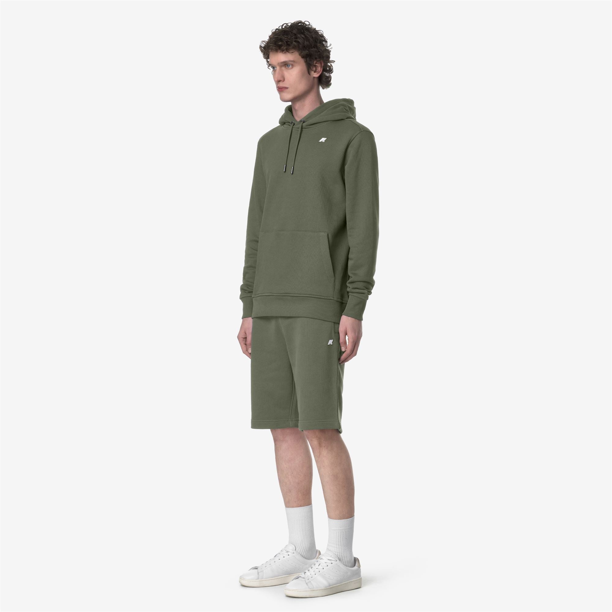 Shorts_MAN_ERIK FRENCH TERRY_Sport Shorts_Green Lichen - Commercial 5