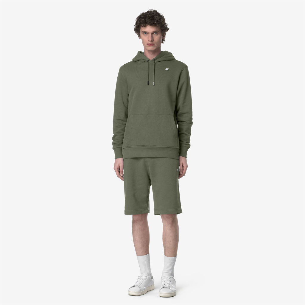 Shorts_MAN_ERIK FRENCH TERRY_Sport Shorts_Green Lichen - Commercial 4