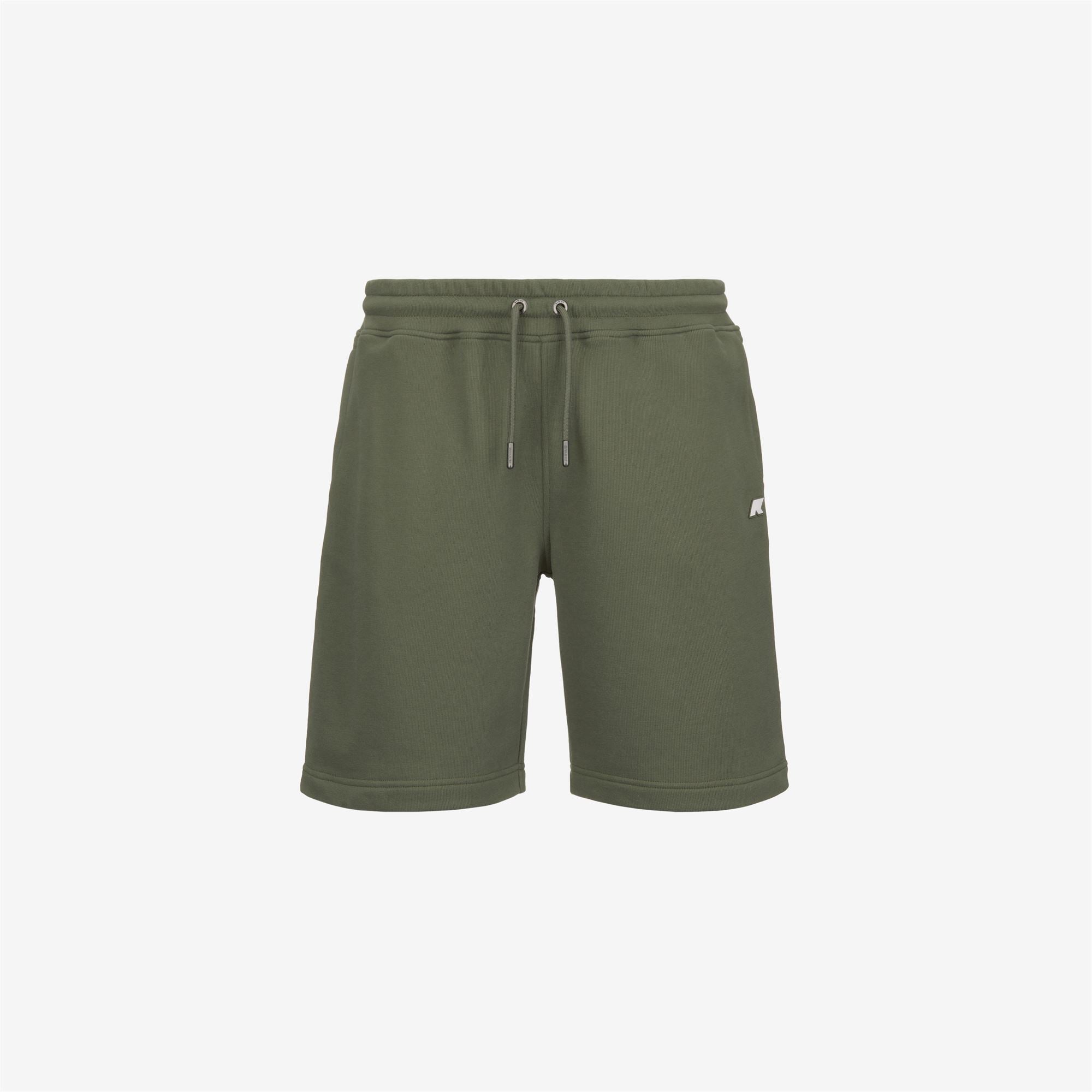 Shorts_MAN_ERIK FRENCH TERRY_Sport Shorts_Green Lichen - Commercial 1