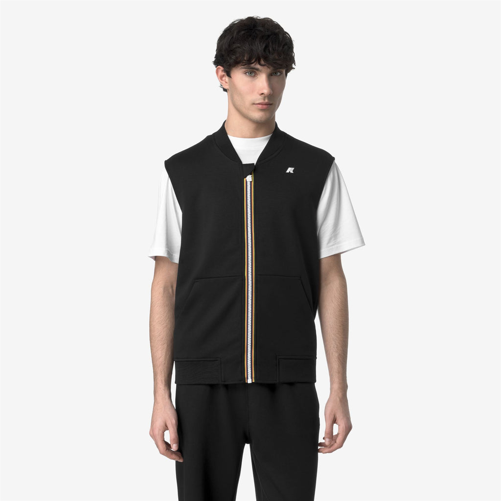 Fleece_MAN_SANDOR LIGHT SPACER_Vest_Black Pure - Commercial 4