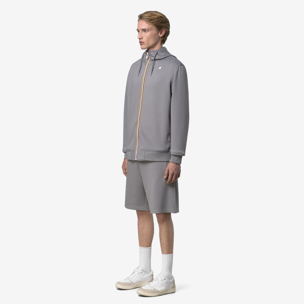 Fleece_Man_RAINER LIGHT SPACER_Jacket_Grey Frost - Commercial 5