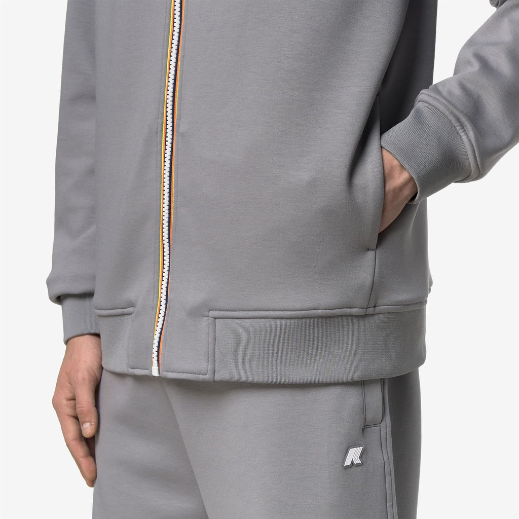 Fleece_Man_RAINER LIGHT SPACER_Jacket_Grey Frost - Commercial 7
