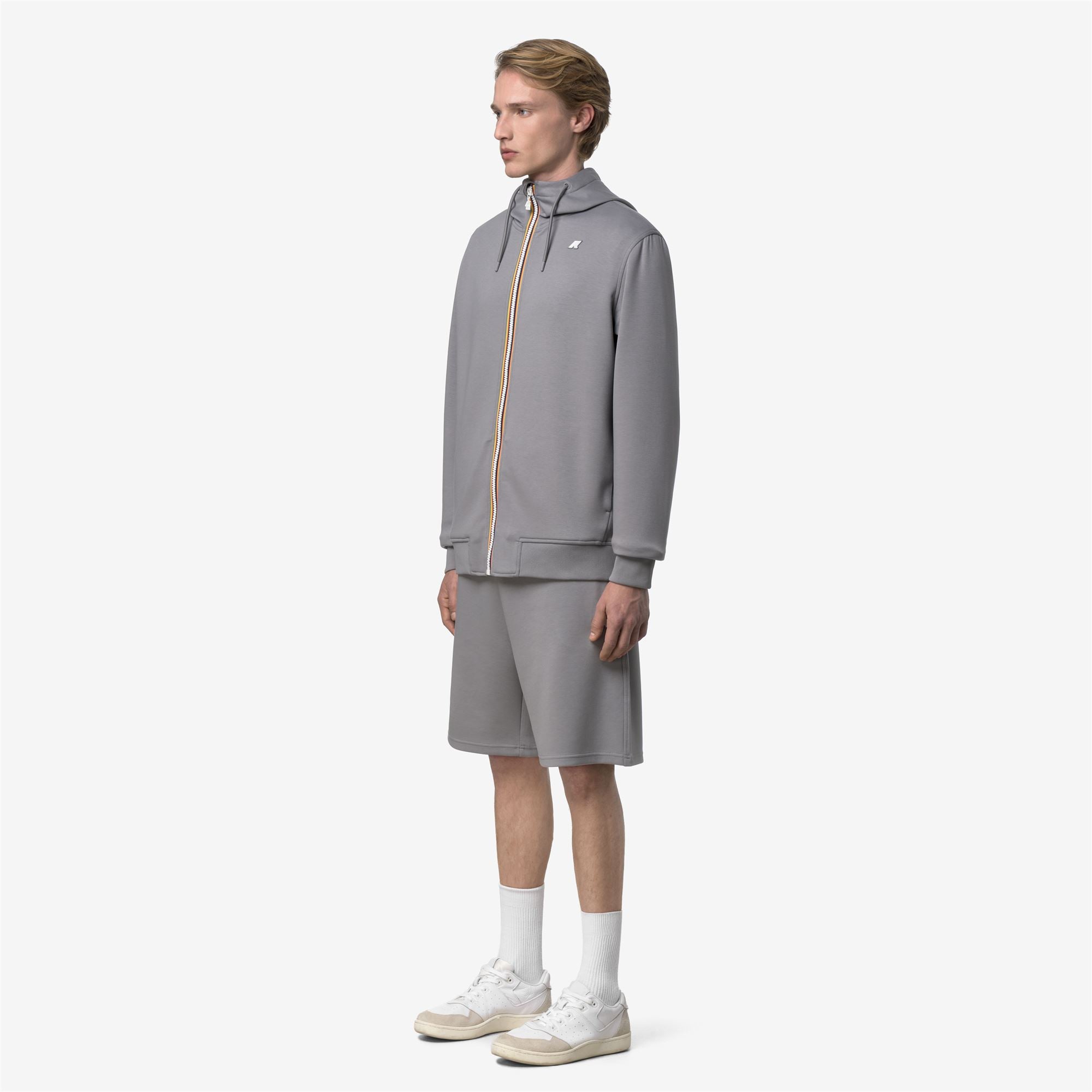 Fleece_Man_RAINER LIGHT SPACER_Jacket_Grey Frost - Commercial 5