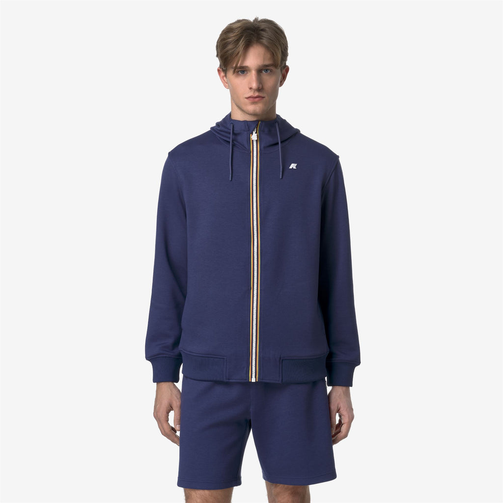 Fleece_MAN_RAINER LIGHT SPACER_Jacket_Blue Deep Cobalt - Commercial 4