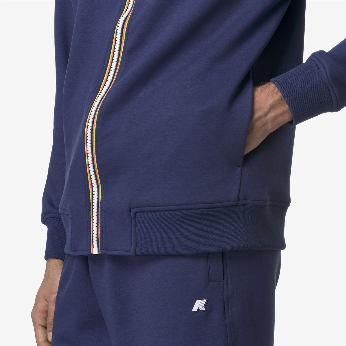 Fleece_MAN_RAINER LIGHT SPACER_Jacket_Blue Deep Cobalt - Commercial 7