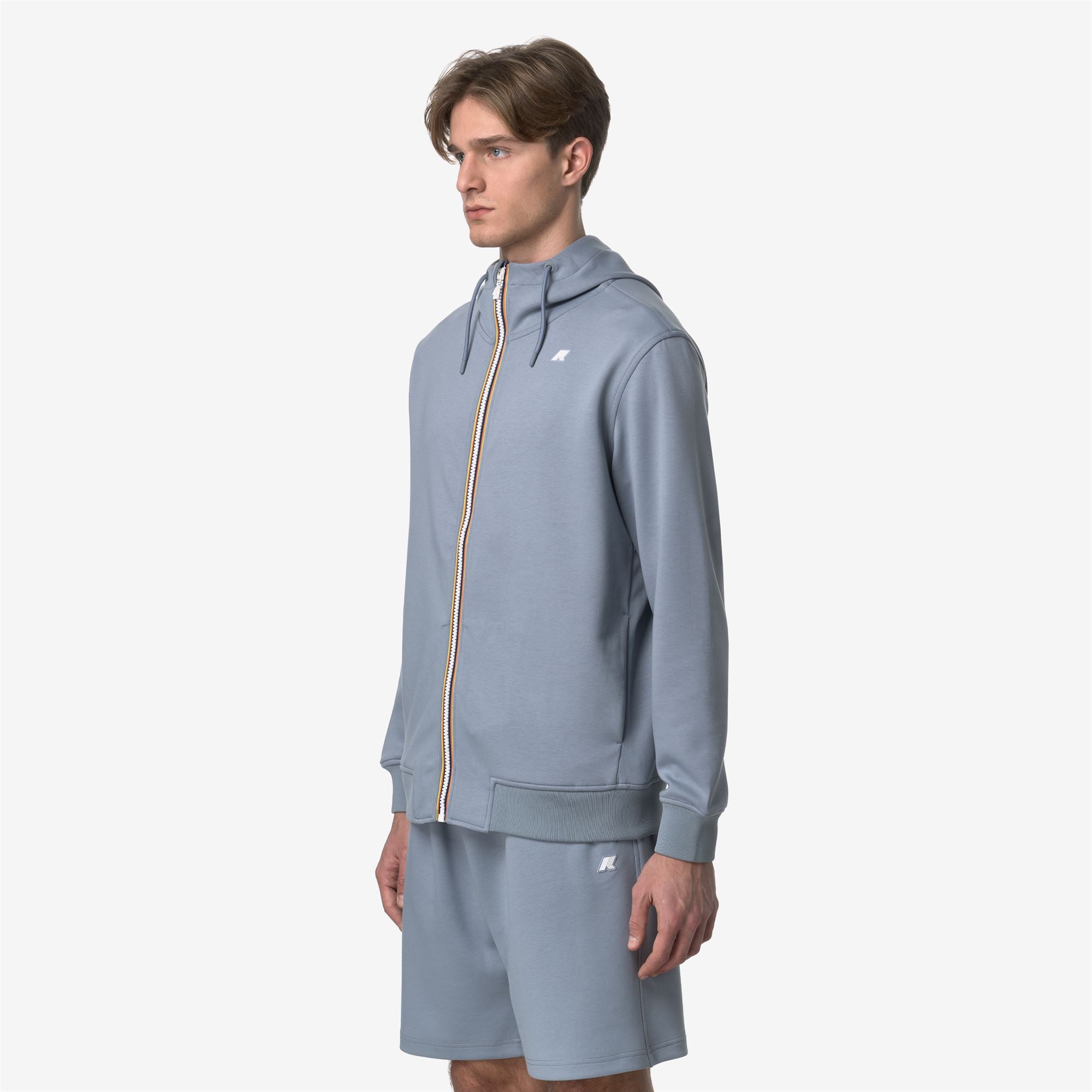 Fleece_MAN_RAINER LIGHT SPACER_Jacket_Grey Md - Commercial 5