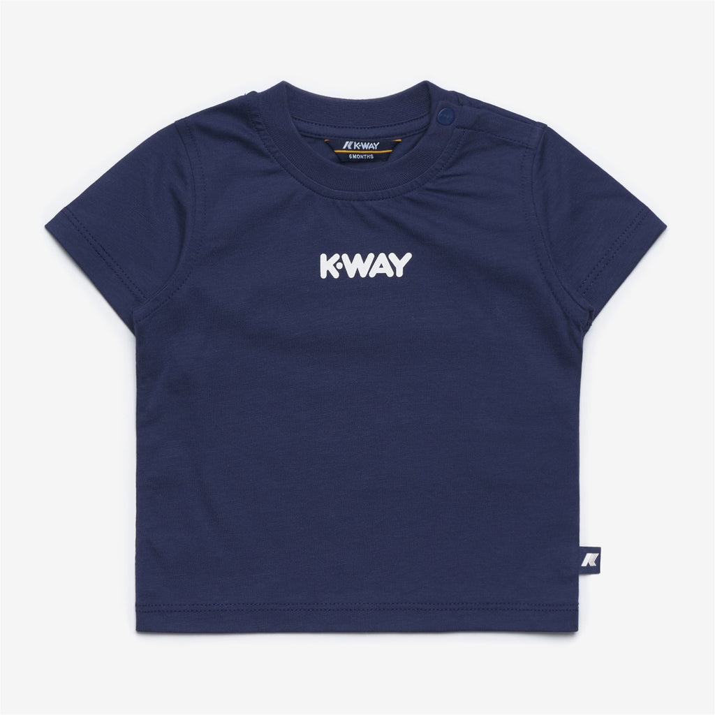 T-Shirts & Top_KID UNISEX_E. PETE LOGO JERSEY_T-Shirt_Blue Deep Cobalt - Commercial 1