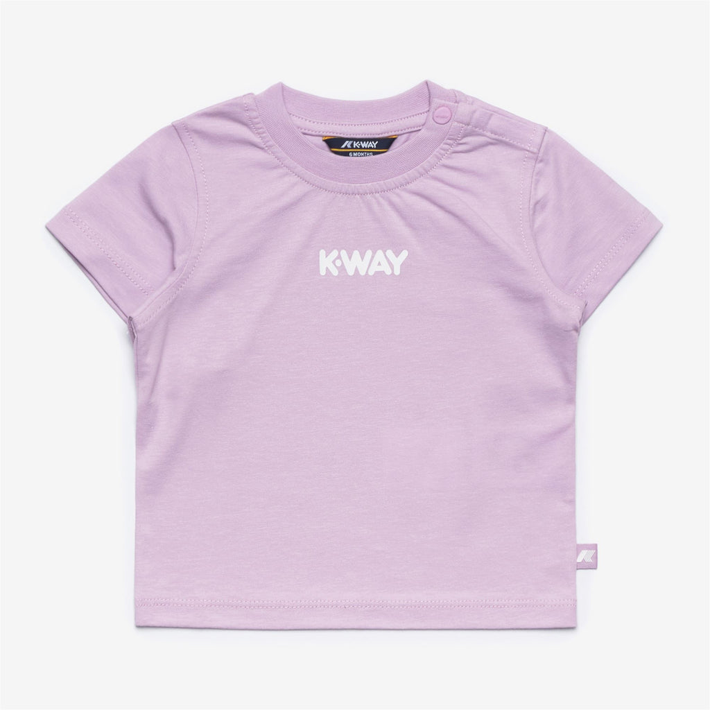 T-Shirts & Top_KID UNISEX_E. PETE LOGO JERSEY_T-Shirt_Violet Lt Lilac - Commercial 1