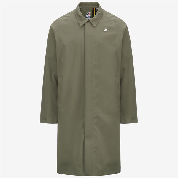Jackets Man MONTAGUE BONDED JERSEY Long GREEN LICHEN