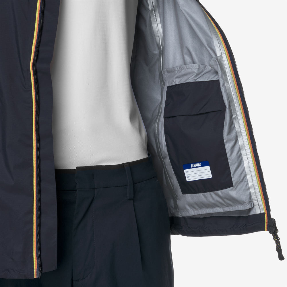 Blue Men's Golf Waterproof Vest with Insulating Membrane 02