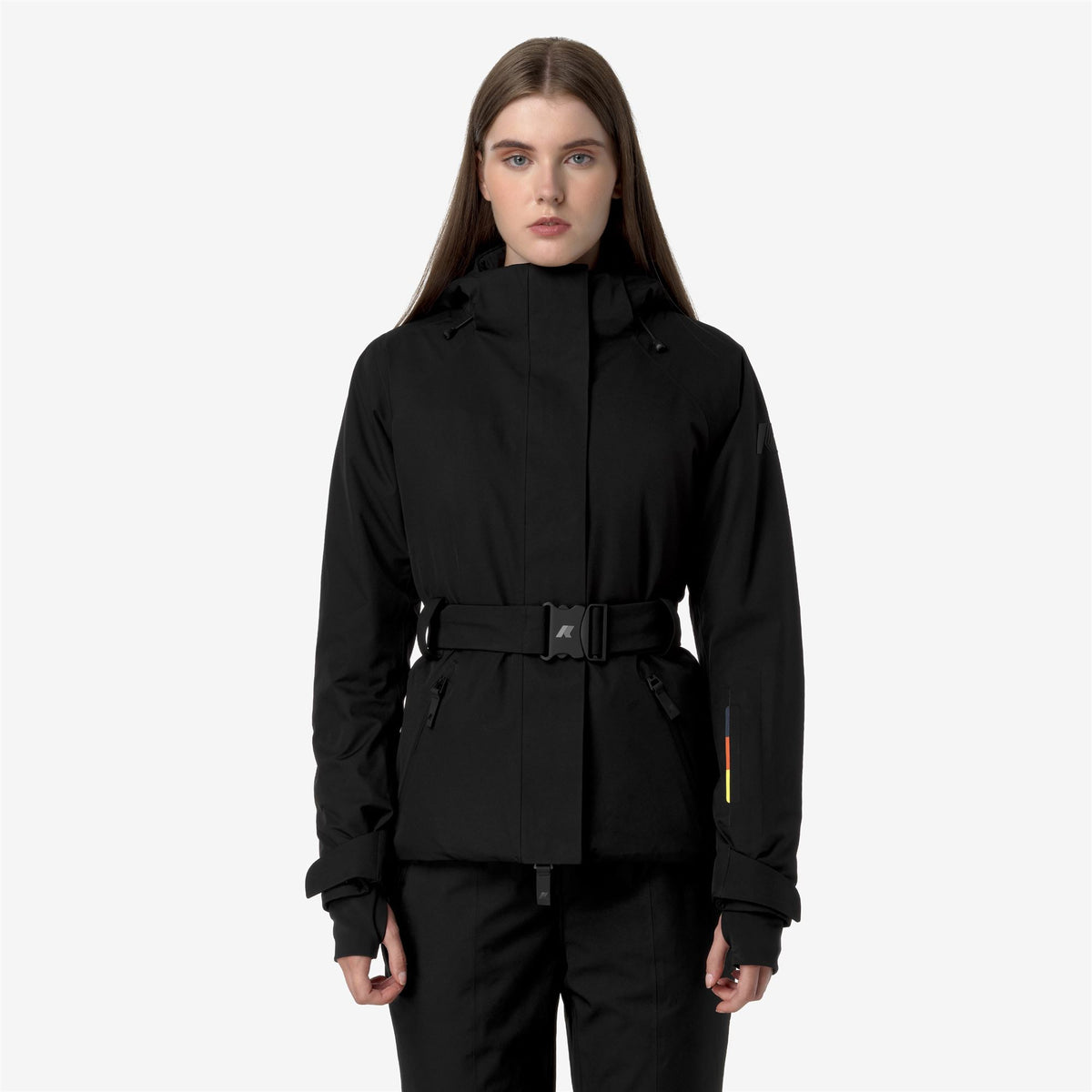 Jackets_WOMAN_CHEVRIL MICROTWILL 2L_Mid_Black Pure - Commercial 4
