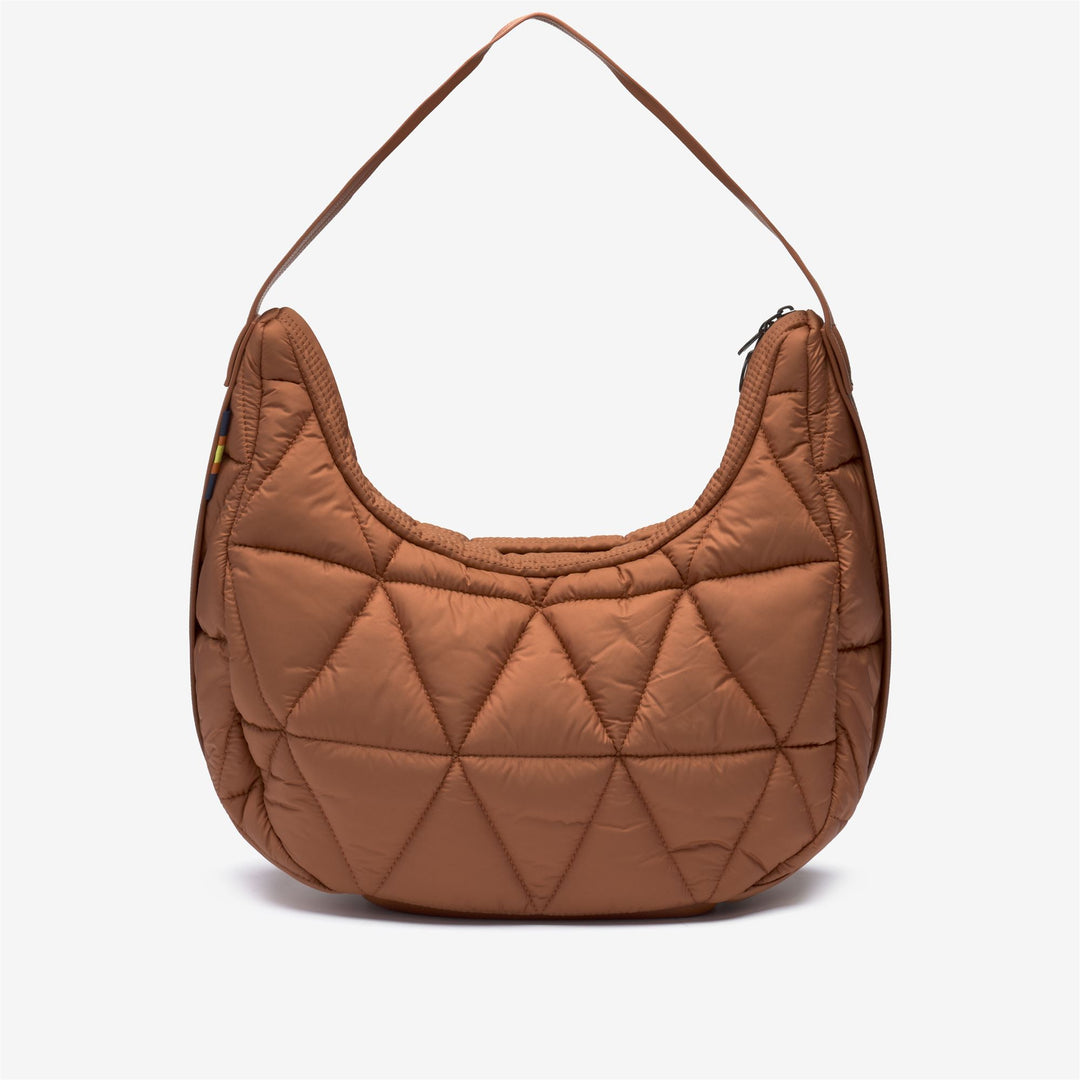 Orange Women's Quilted Shoulder Bag for Everyday Use 01