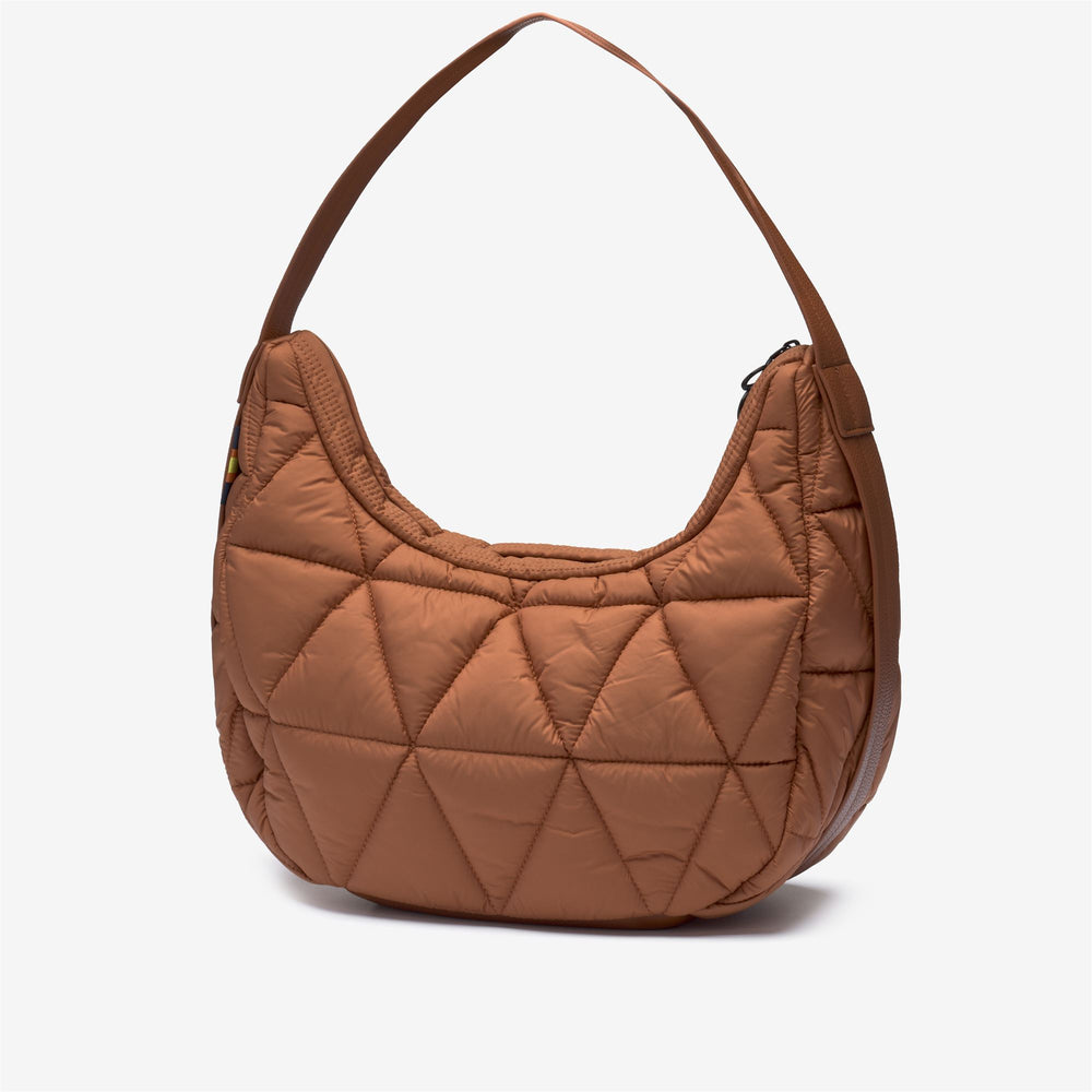 Orange Women's Quilted Shoulder Bag for Everyday Use 02