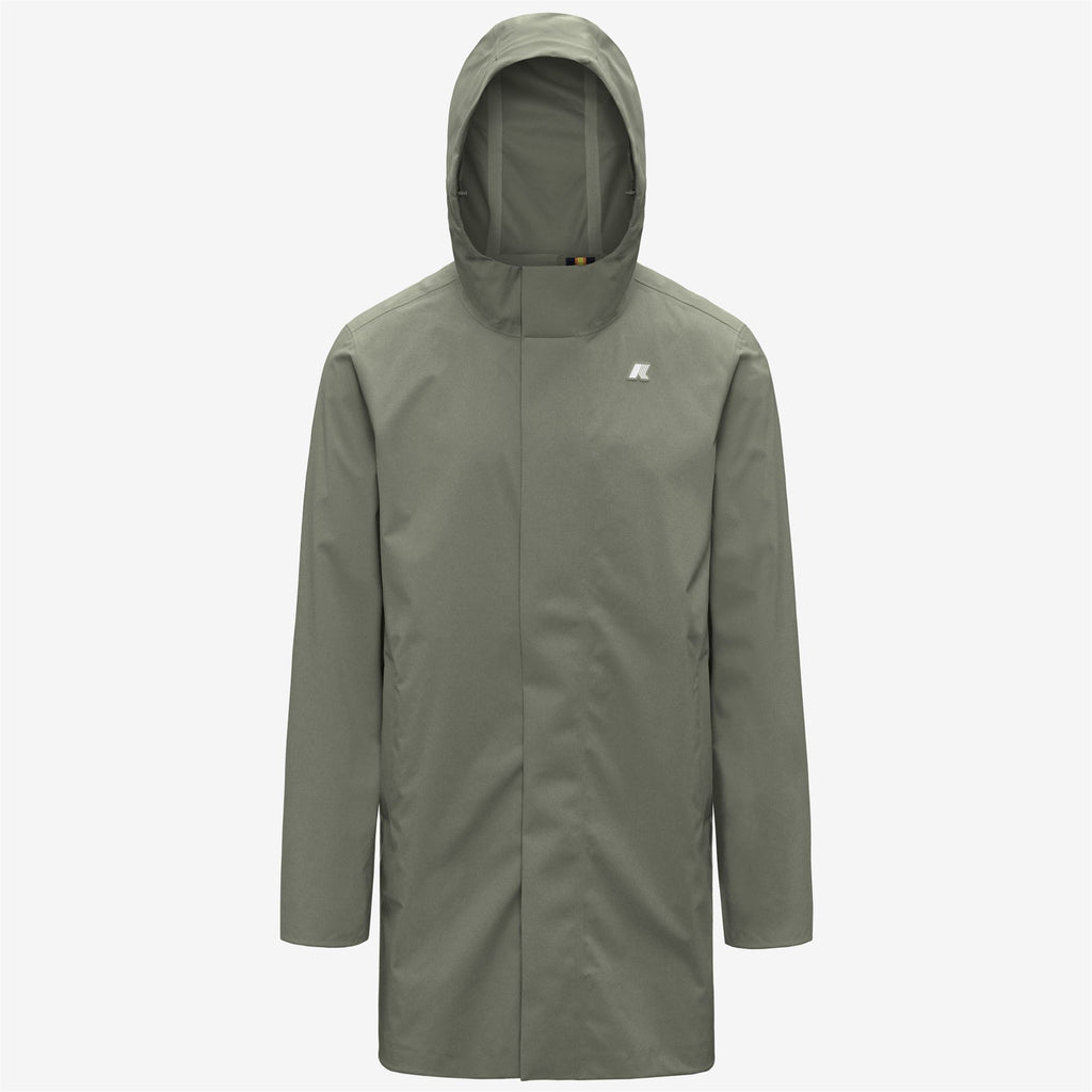 Jackets_Man_TOMMY STRETCH 2L_3/4 Length_Green Lichen - Commercial 1