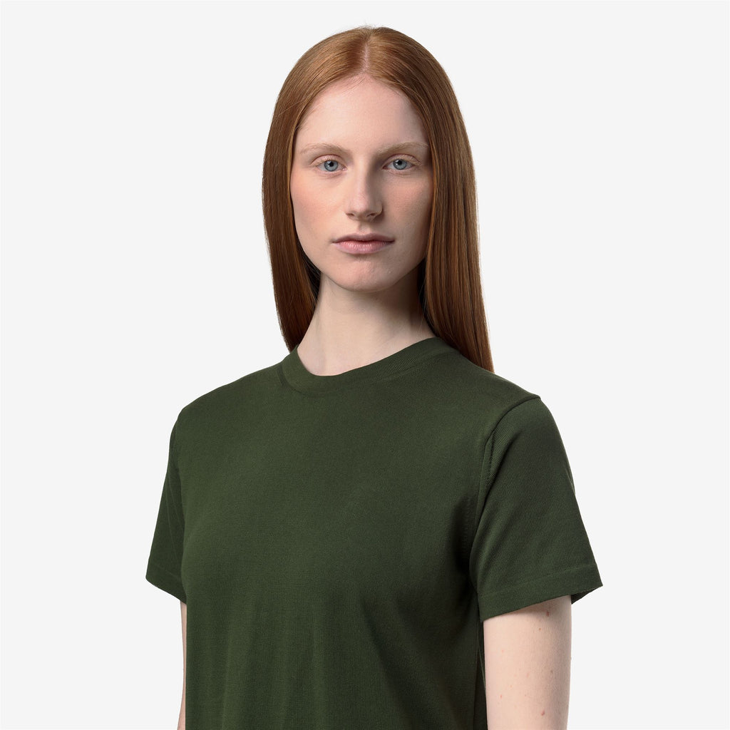 Knitwear_Woman_LASCAUX_Pull Over_Green Africa - Commercial 7
