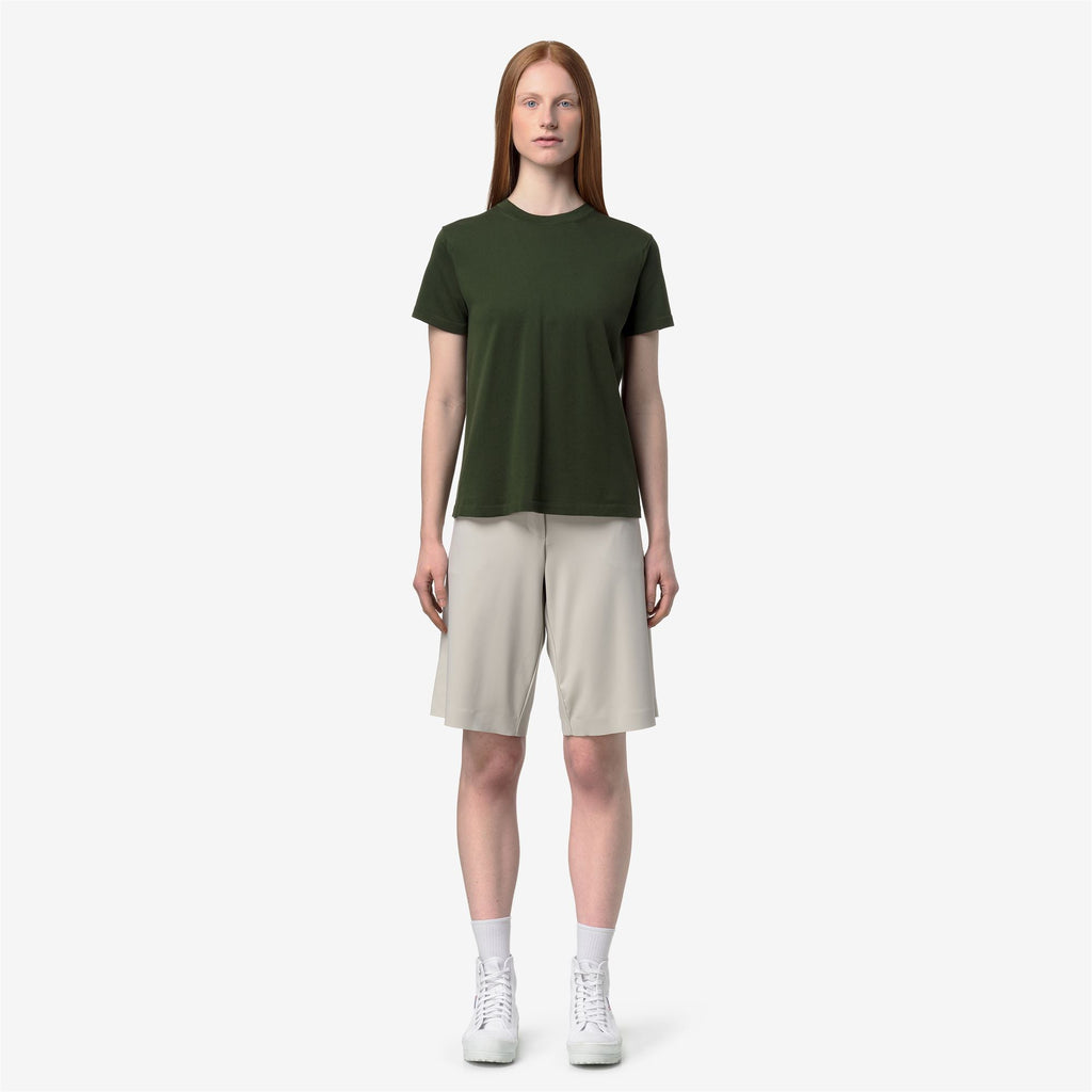 Knitwear_Woman_LASCAUX_Pull Over_Green Africa - Commercial 4