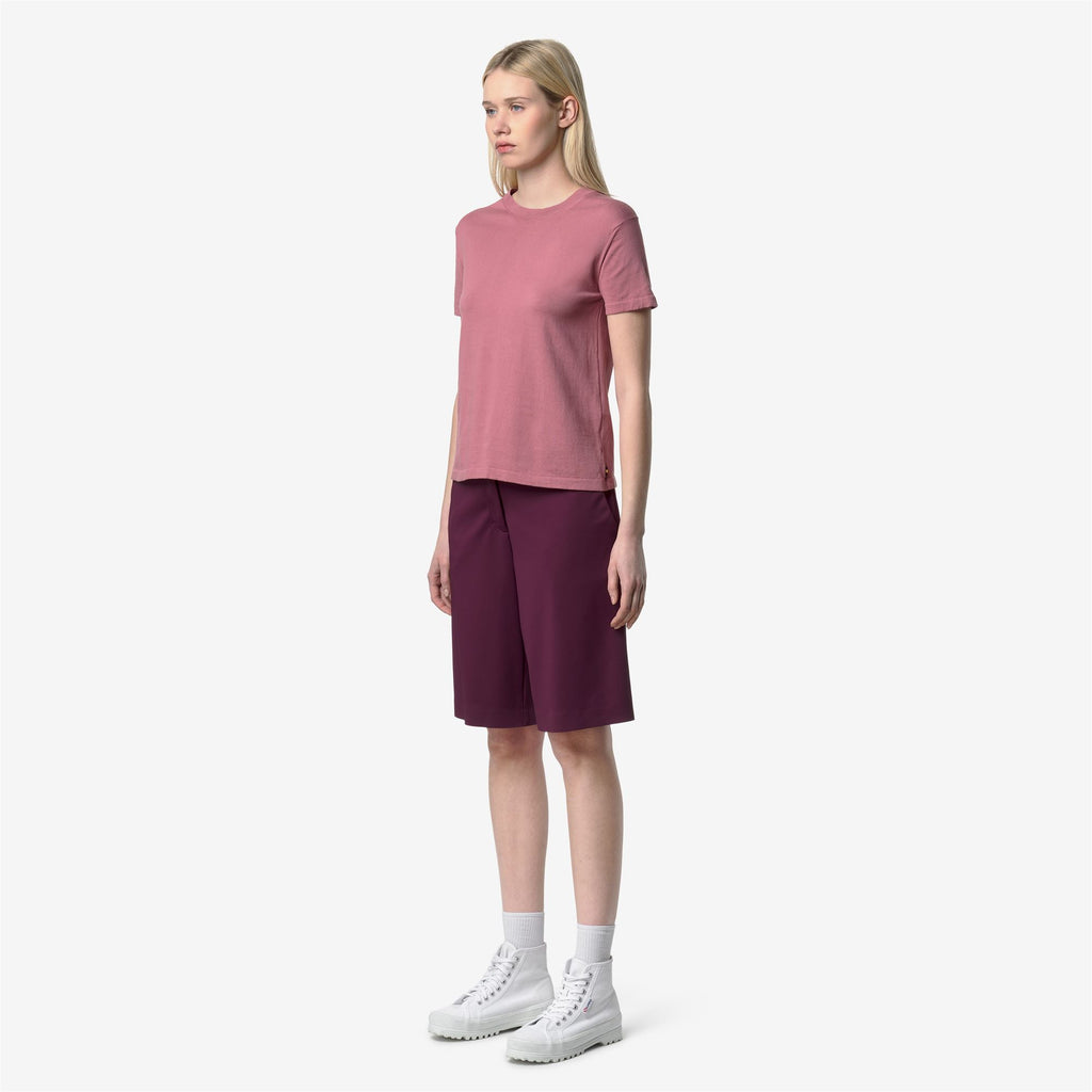Knitwear_Woman_LASCAUX_Pull Over_Violet  Pinkish - Commercial 5