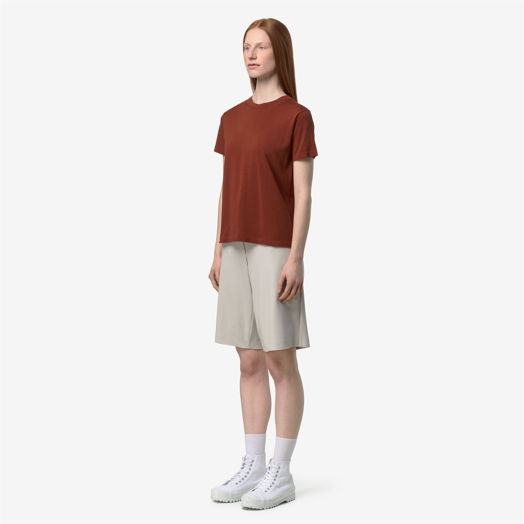 LASCAUX Knitwear Pull Over Woman Brown Reddish main