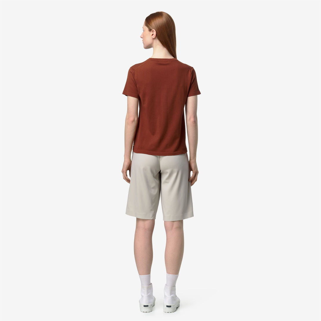 LASCAUX Knitwear Pull Over Woman Brown Reddish main