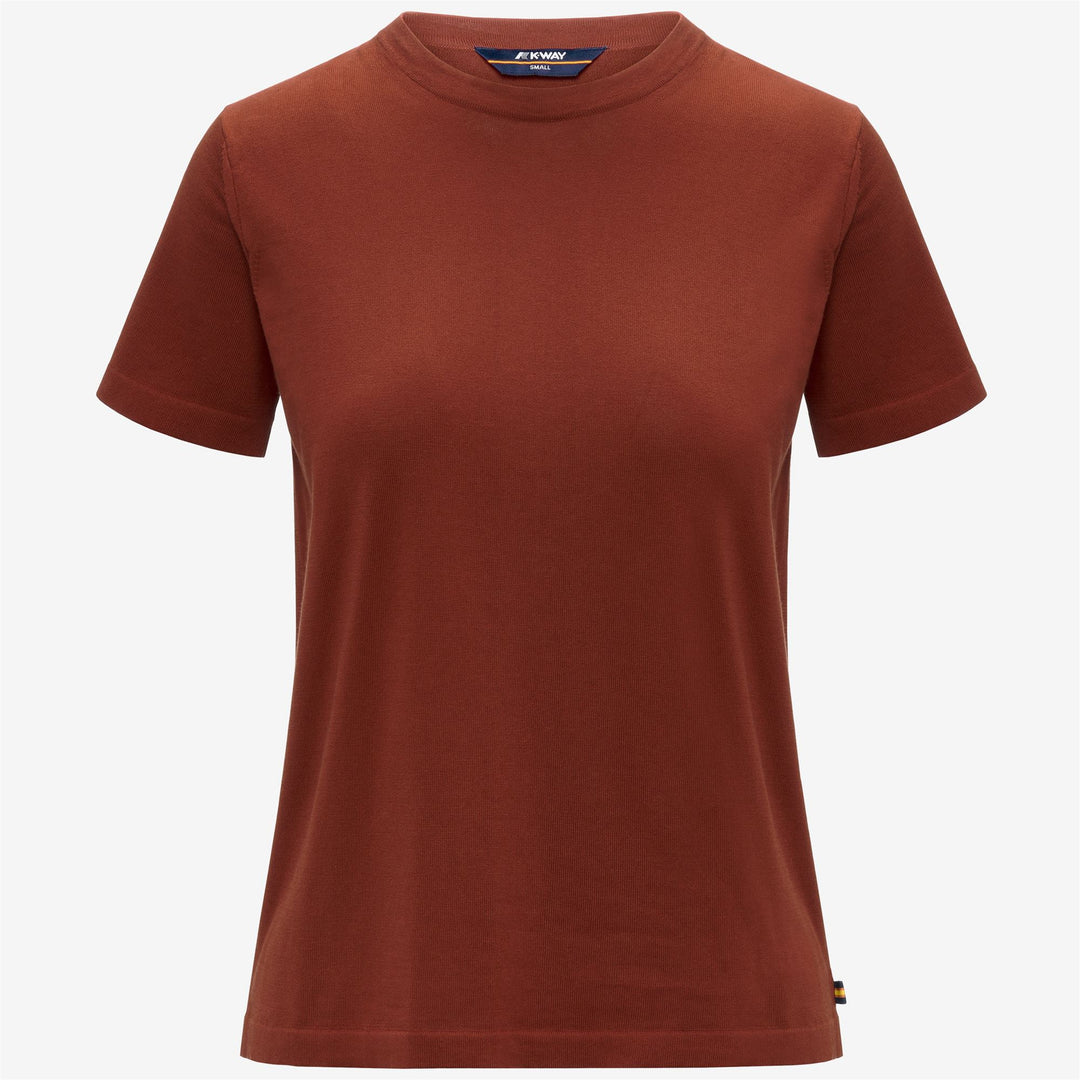 LASCAUX Knitwear Pull Over Woman Brown Reddish main