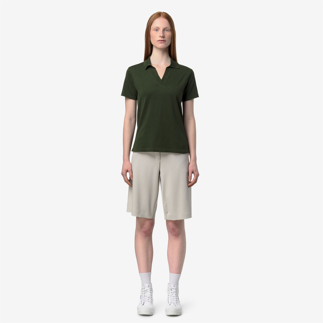 MAZARDY Knitwear Polo Woman Green Africa 01