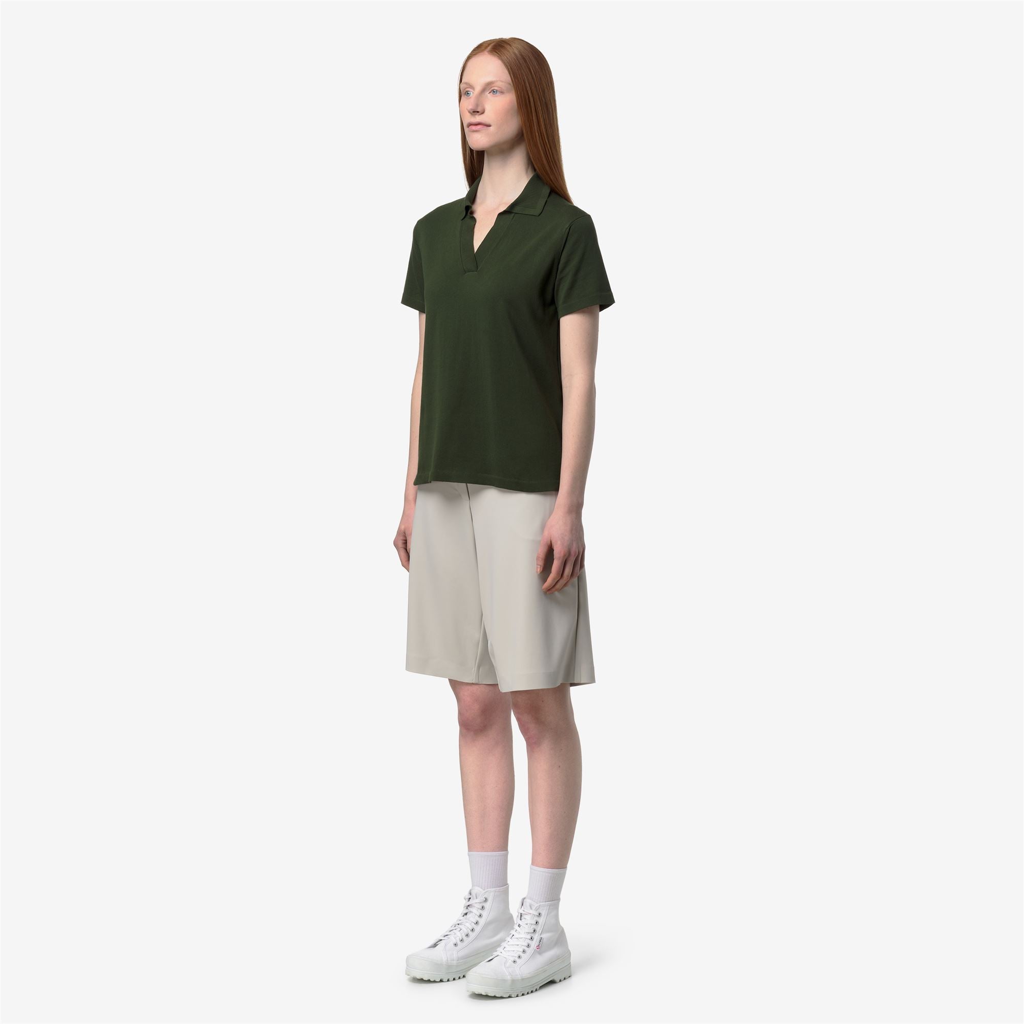 Knitwear_Woman_MAZARDY_Polo_Green Africa - Commercial 5